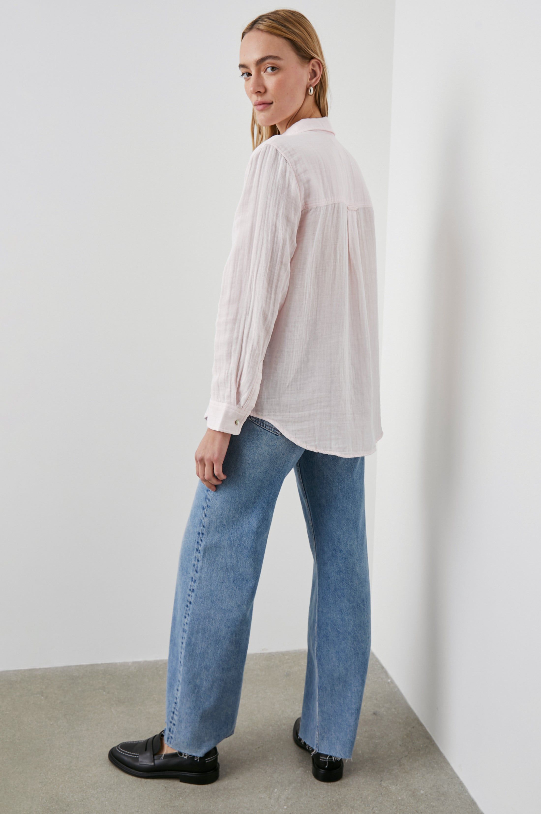 ELLIS SHIRT - PETAL sold by Rails product image thumbnail 5