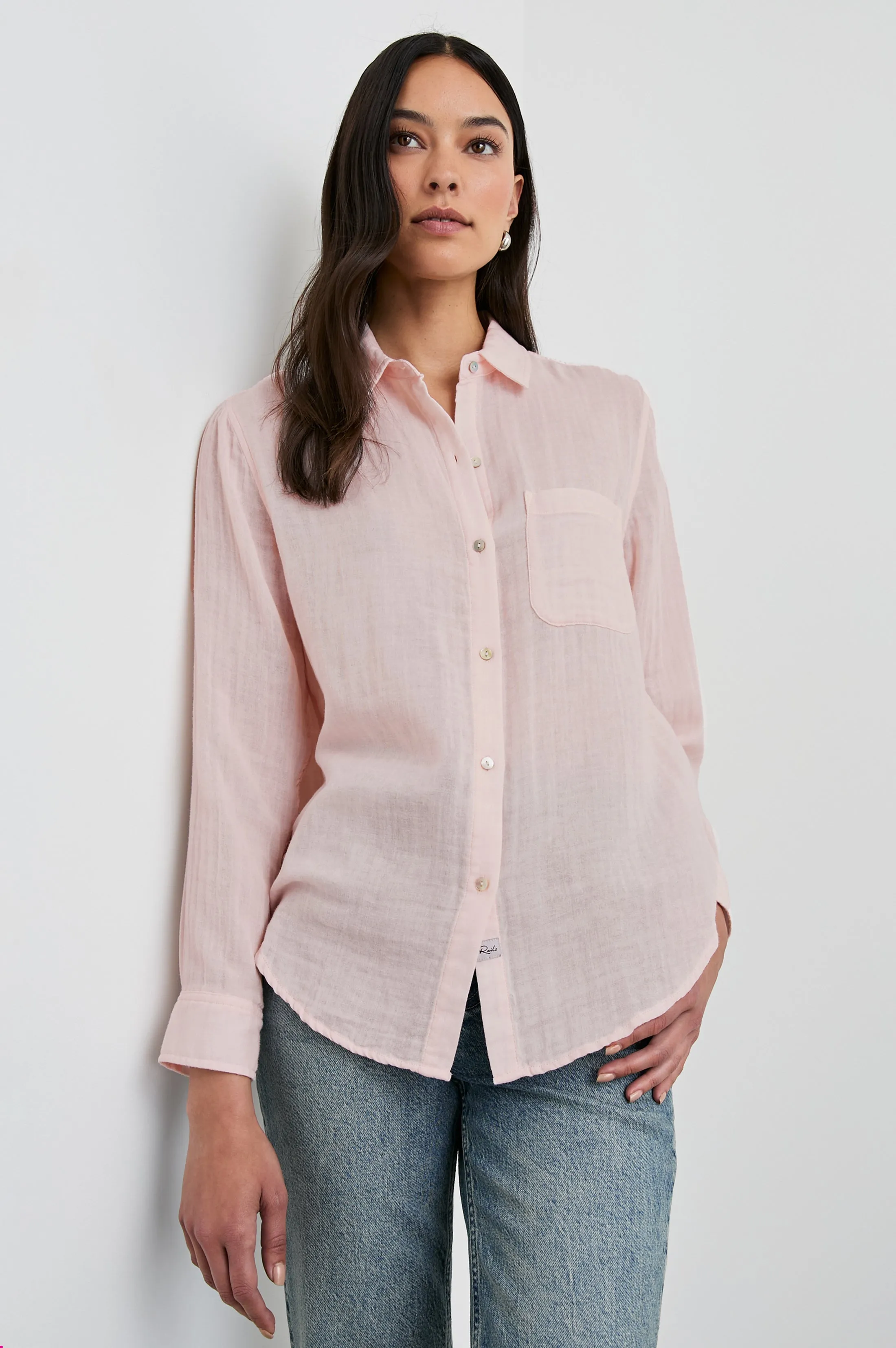 ELLIS SHIRT - PETAL sold by Rails
