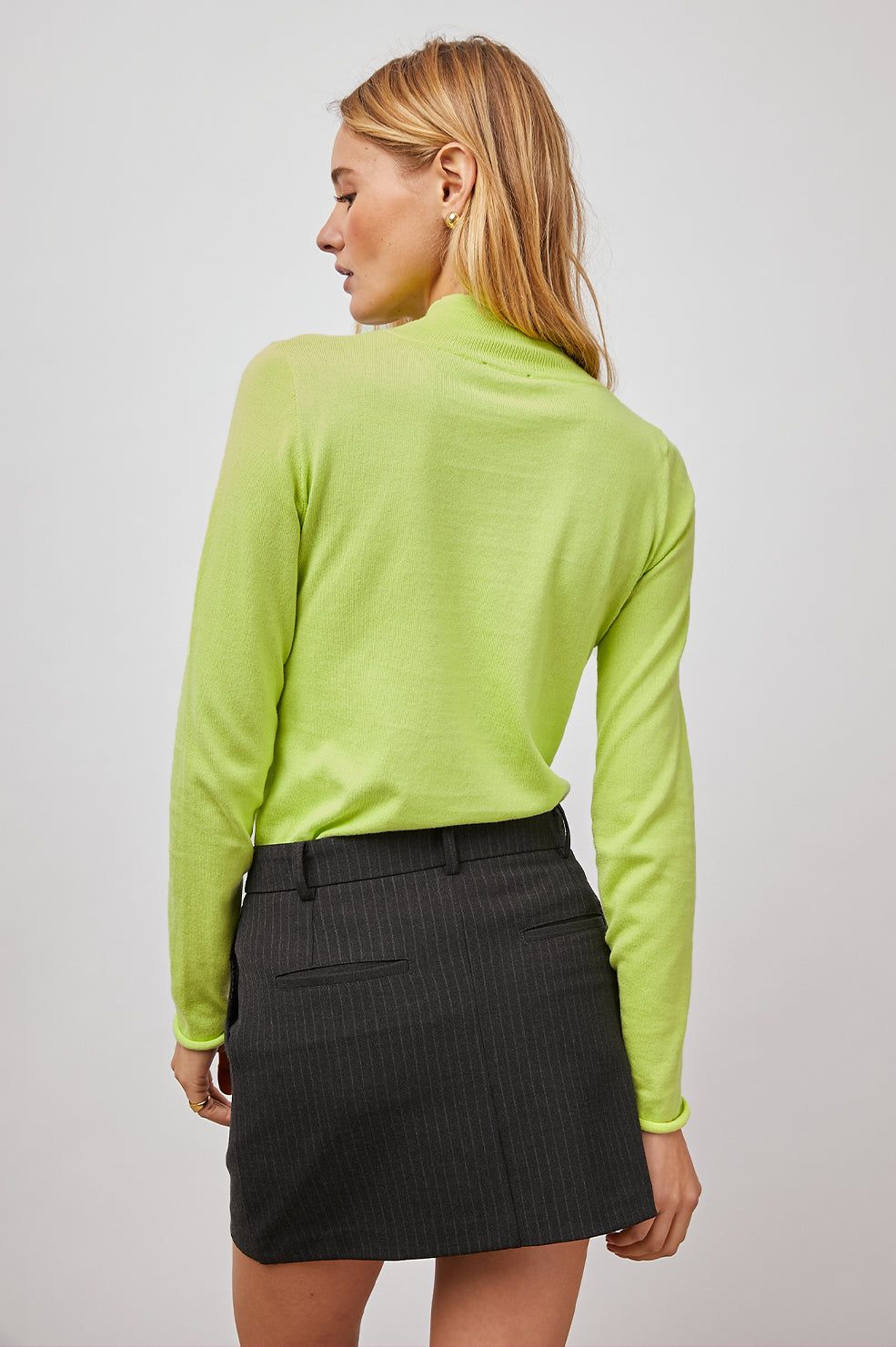 IRIS SWEATER - LIME sold by Rails product image thumbnail 4