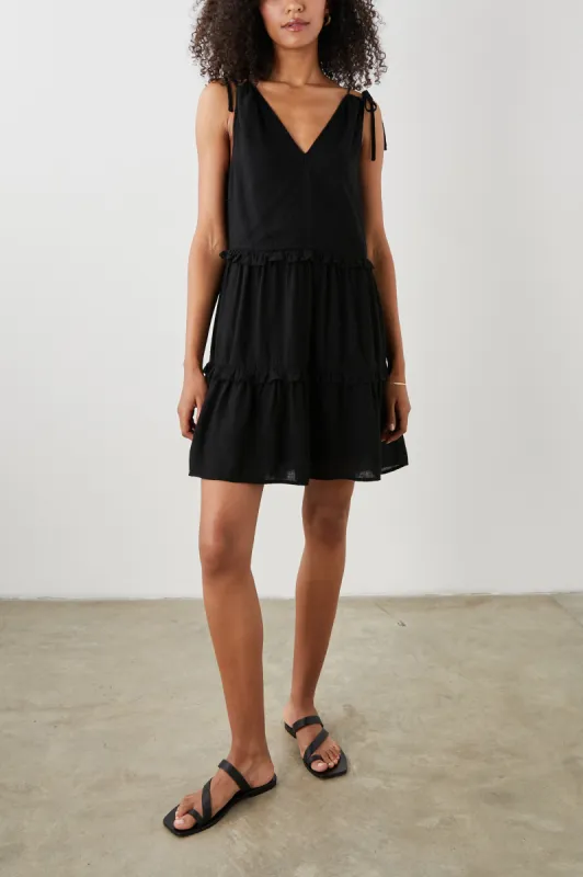 JANELLE DRESS - BLACK sold by Rails