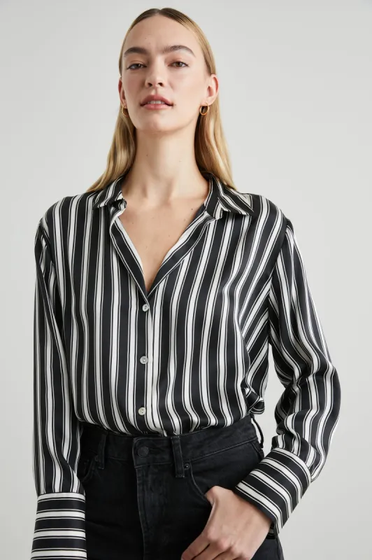 DORIAN SHIRT - MELROSE STRIPE sold by Rails