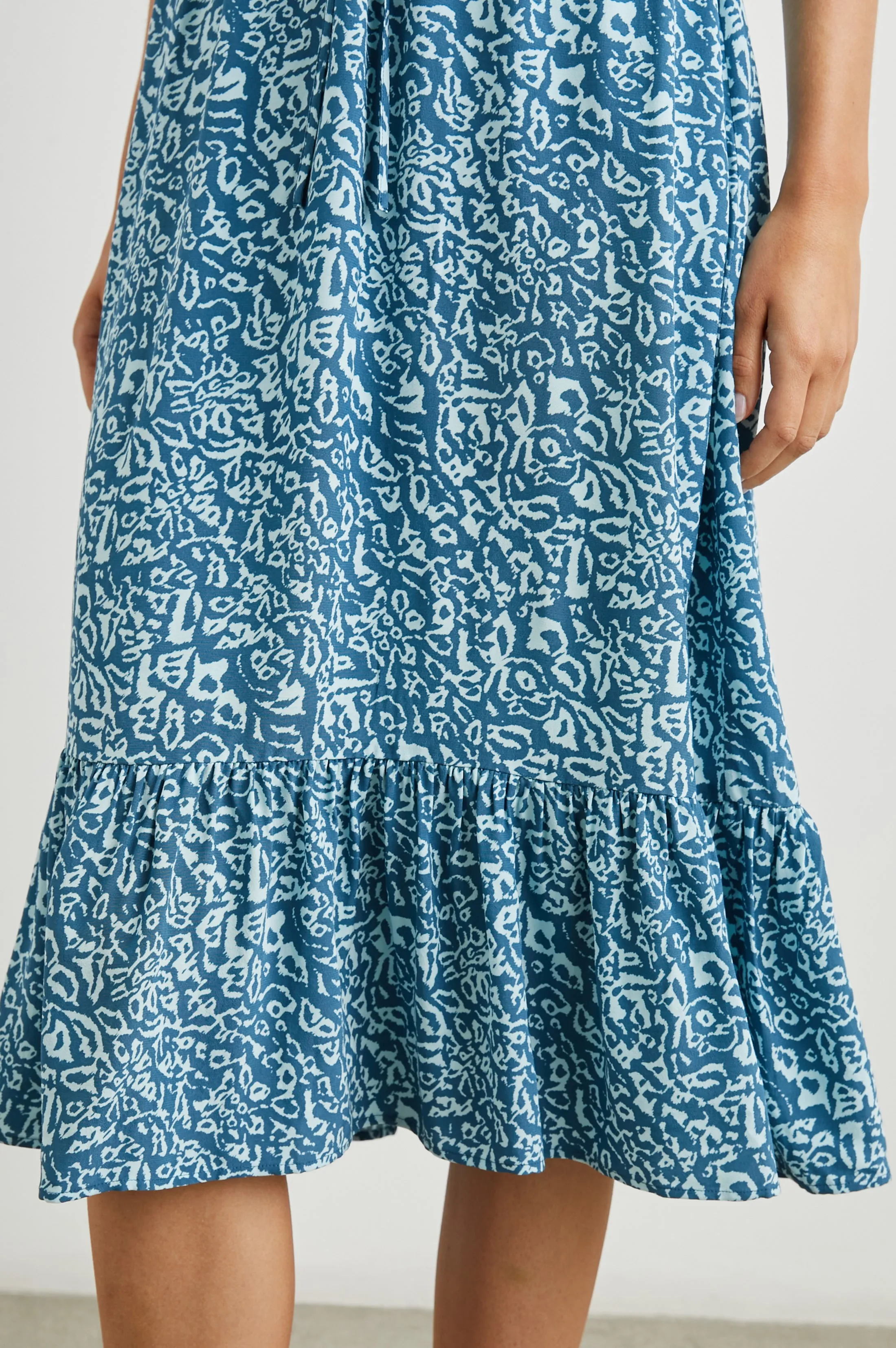 KIKI DRESS - BLUE HAVANA sold by Rails product image thumbnail 5