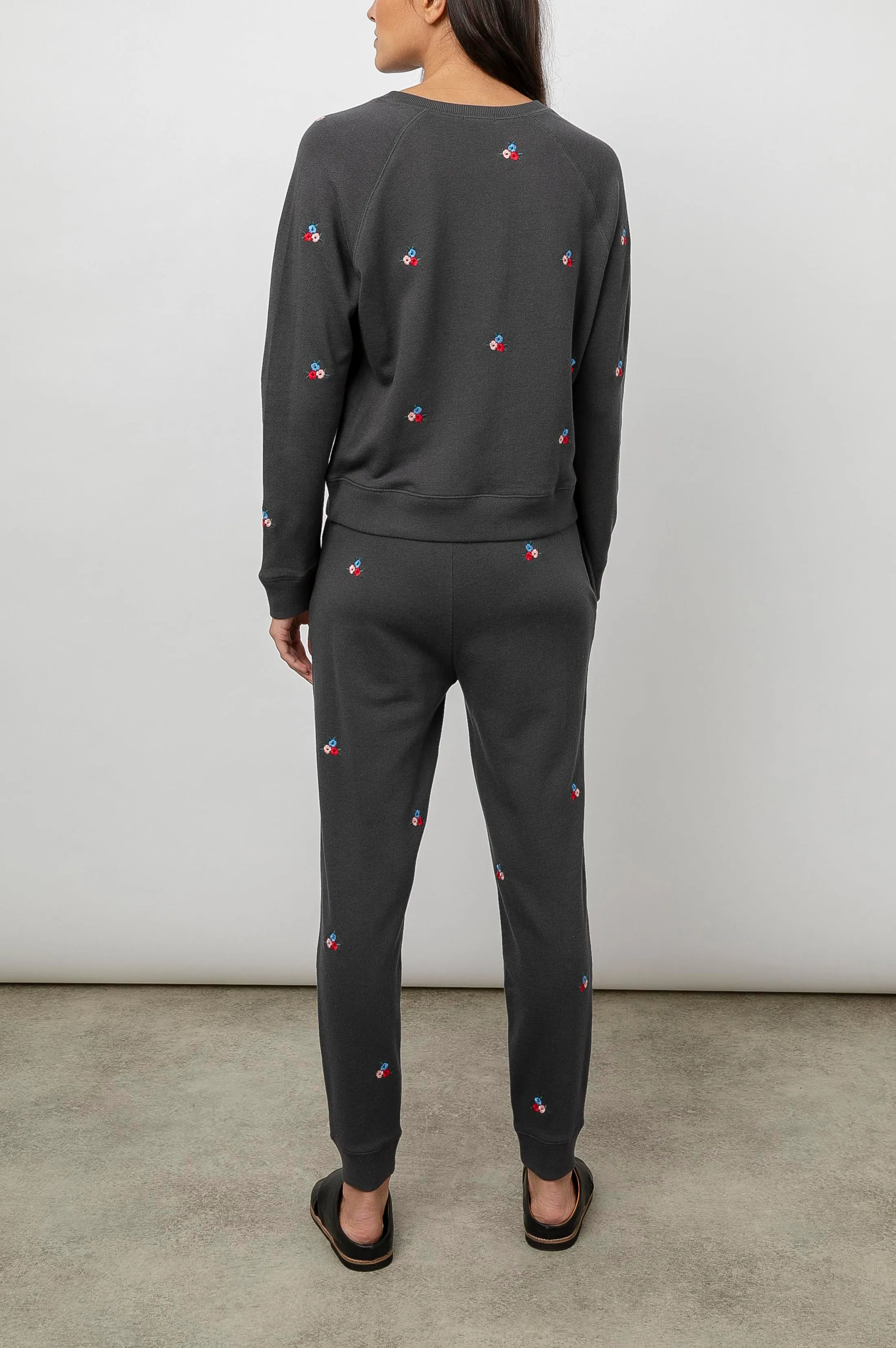 THEO & OAKLAND SET - VINTAGE BLACK FLOWER BUDS sold by Rails product image thumbnail 4