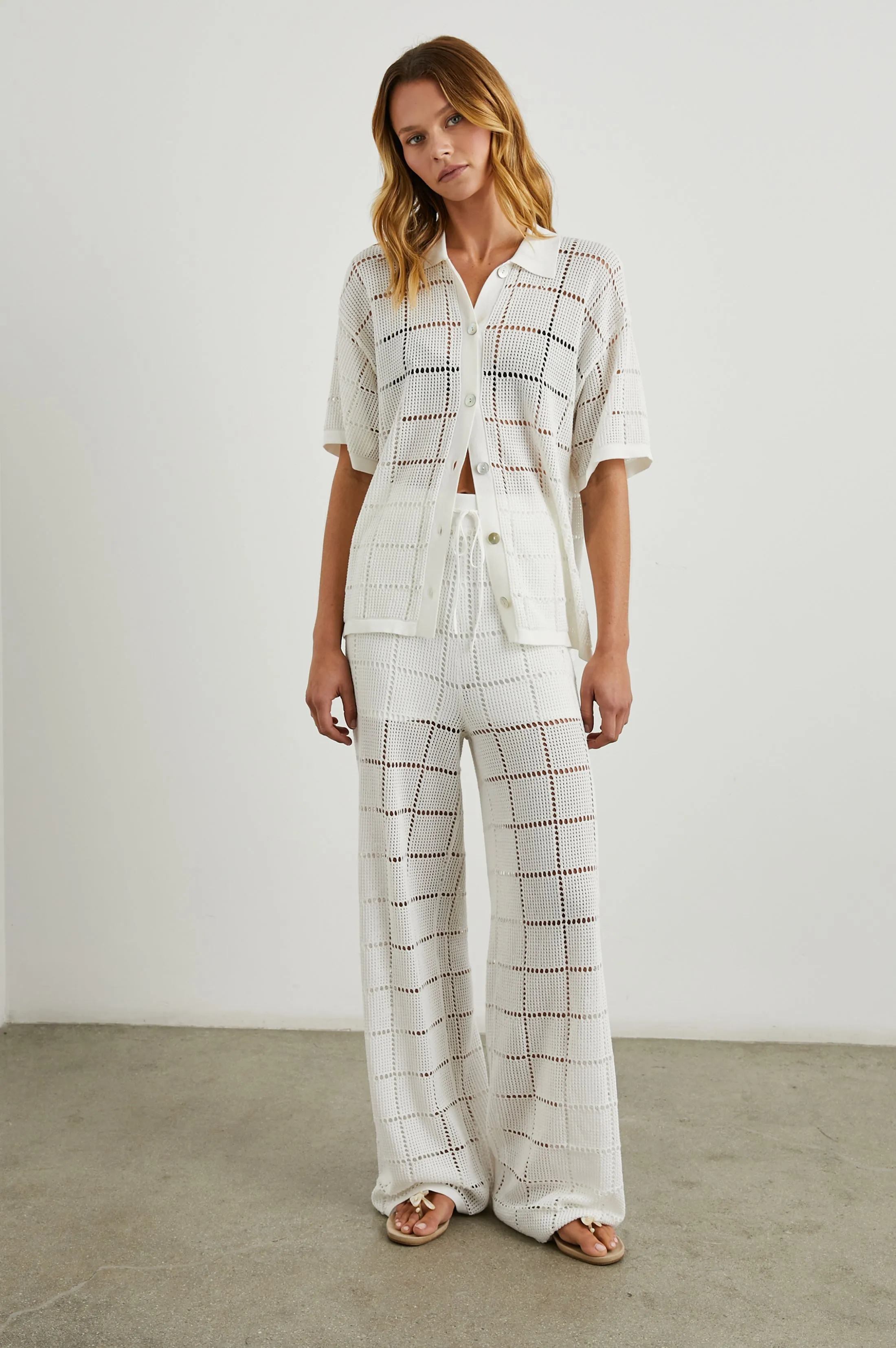 CLEMENTE TOP - WHITE sold by Rails product image thumbnail 3