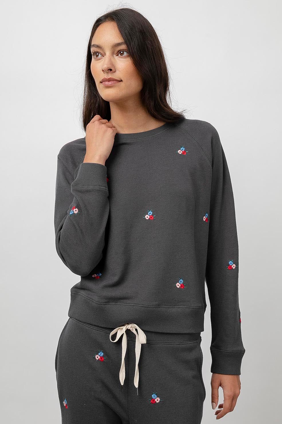 THEO & OAKLAND SET - VINTAGE BLACK FLOWER BUDS sold by Rails product image thumbnail 2