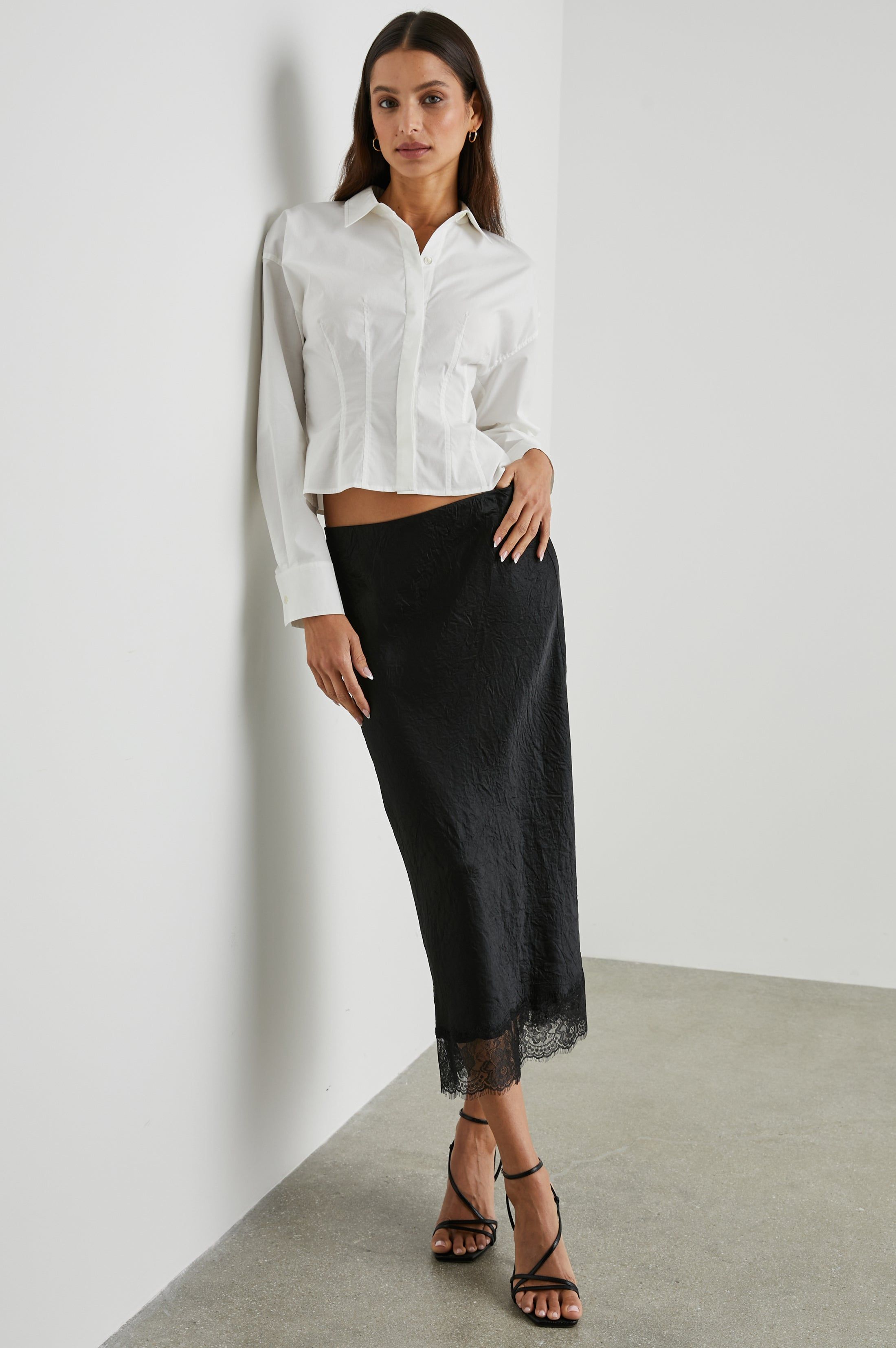 ANABELLE TOP - WHITE sold by Rails product image thumbnail 4