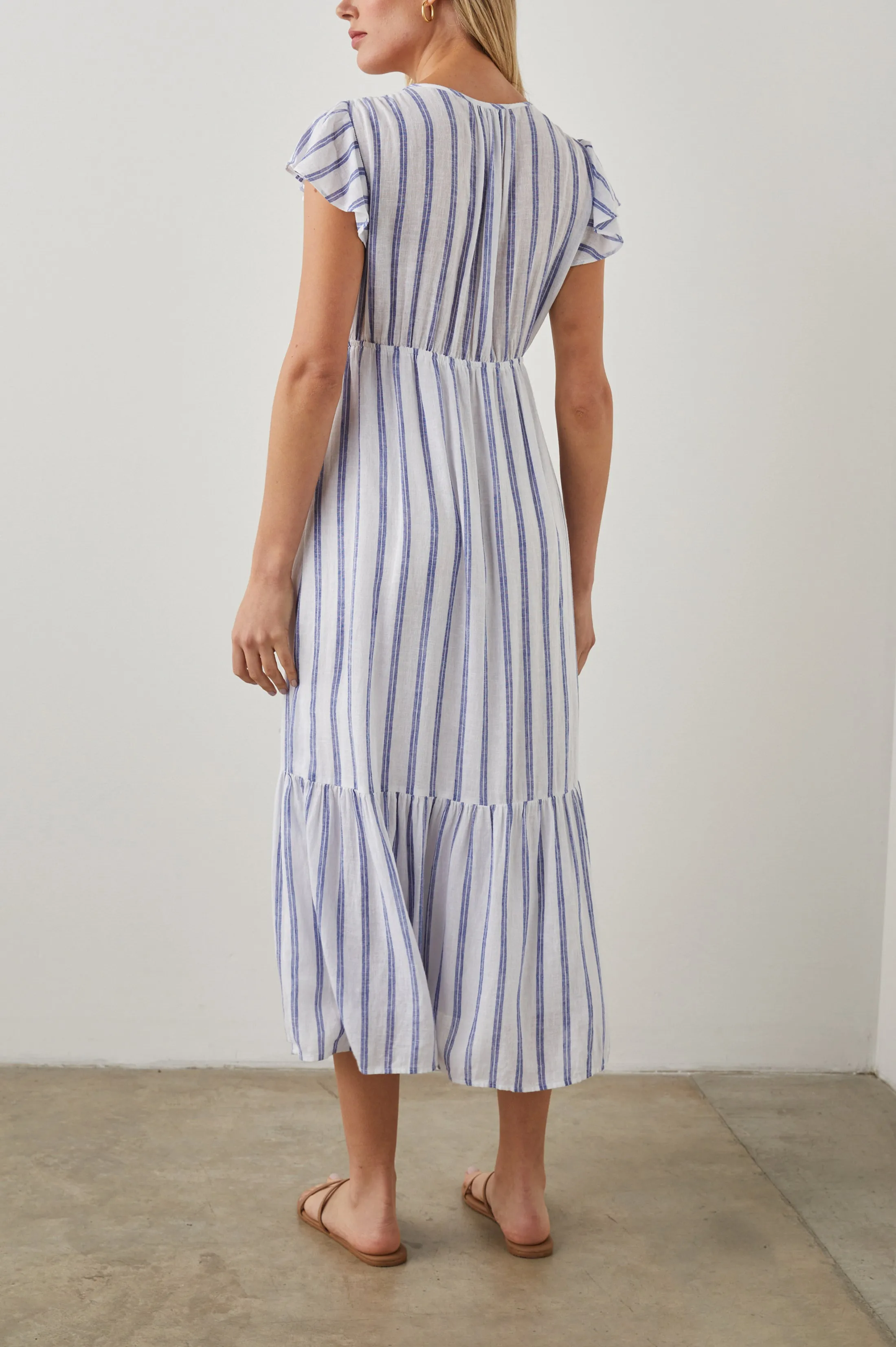 TINA DRESS - VILLA STRIPE sold by Rails product image thumbnail 4