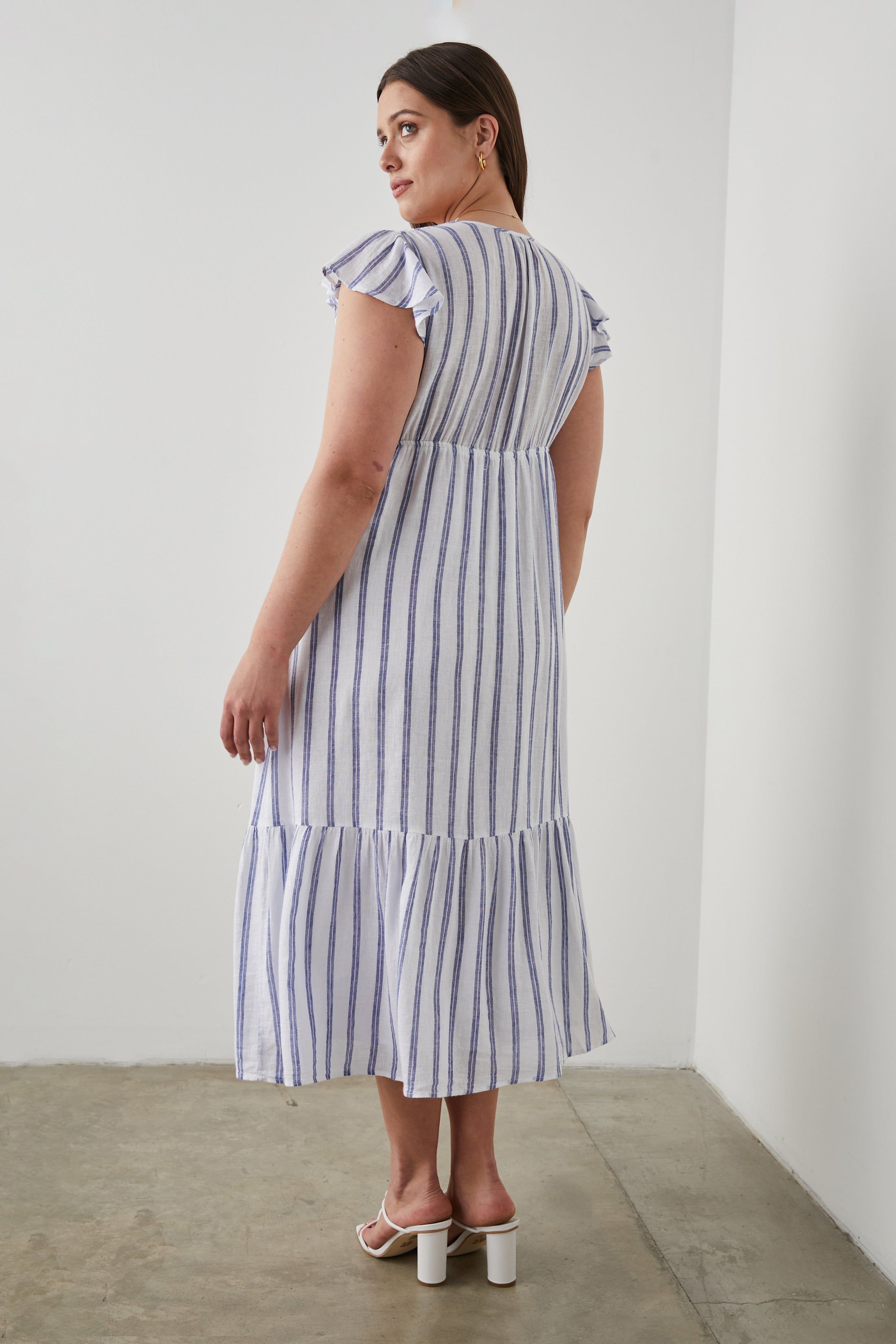 TINA DRESS - VILLA STRIPE sold by Rails product image thumbnail 10