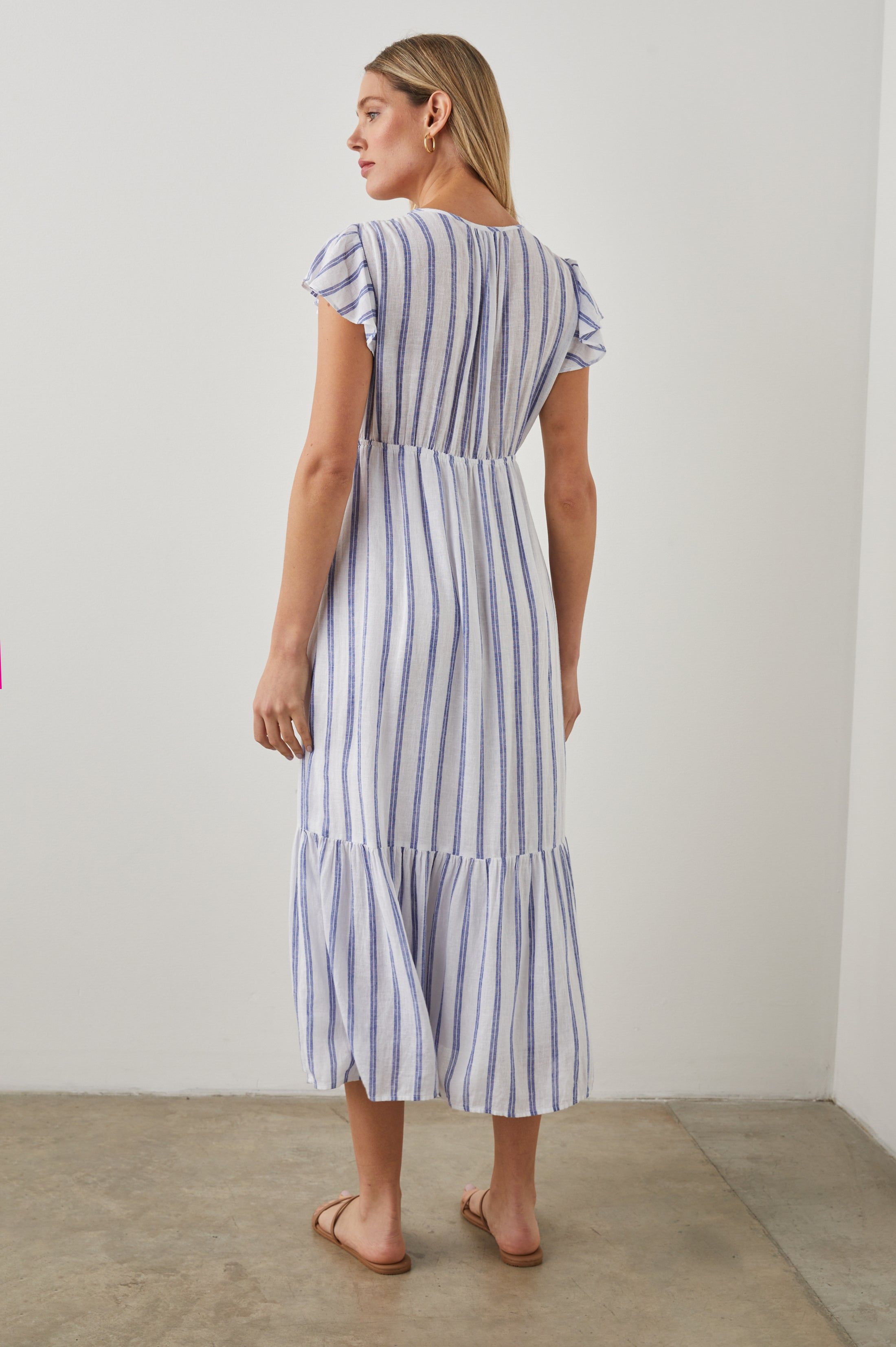 TINA DRESS - VILLA STRIPE sold by Rails product image thumbnail 5