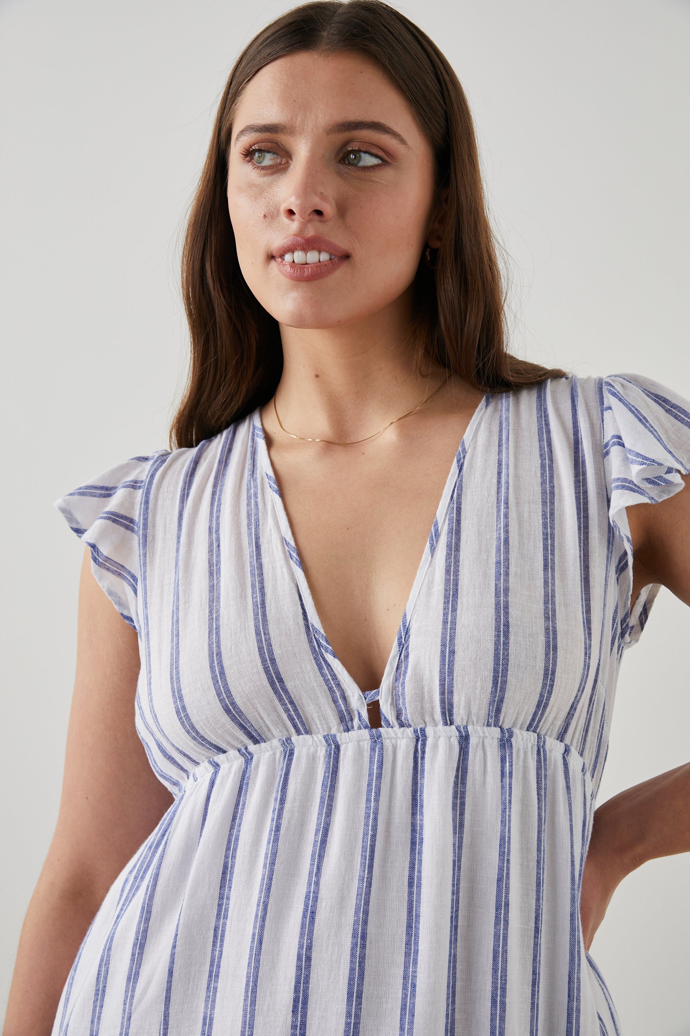 TINA DRESS - VILLA STRIPE sold by Rails product image thumbnail 9