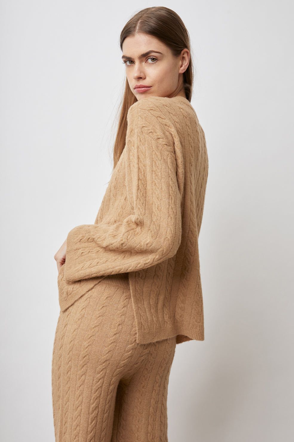 LUMA SWEATER - BROWN sold by Rails product image thumbnail 5