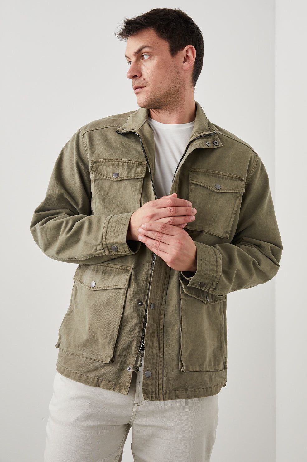 PORTER JACKET - SAGE sold by Rails