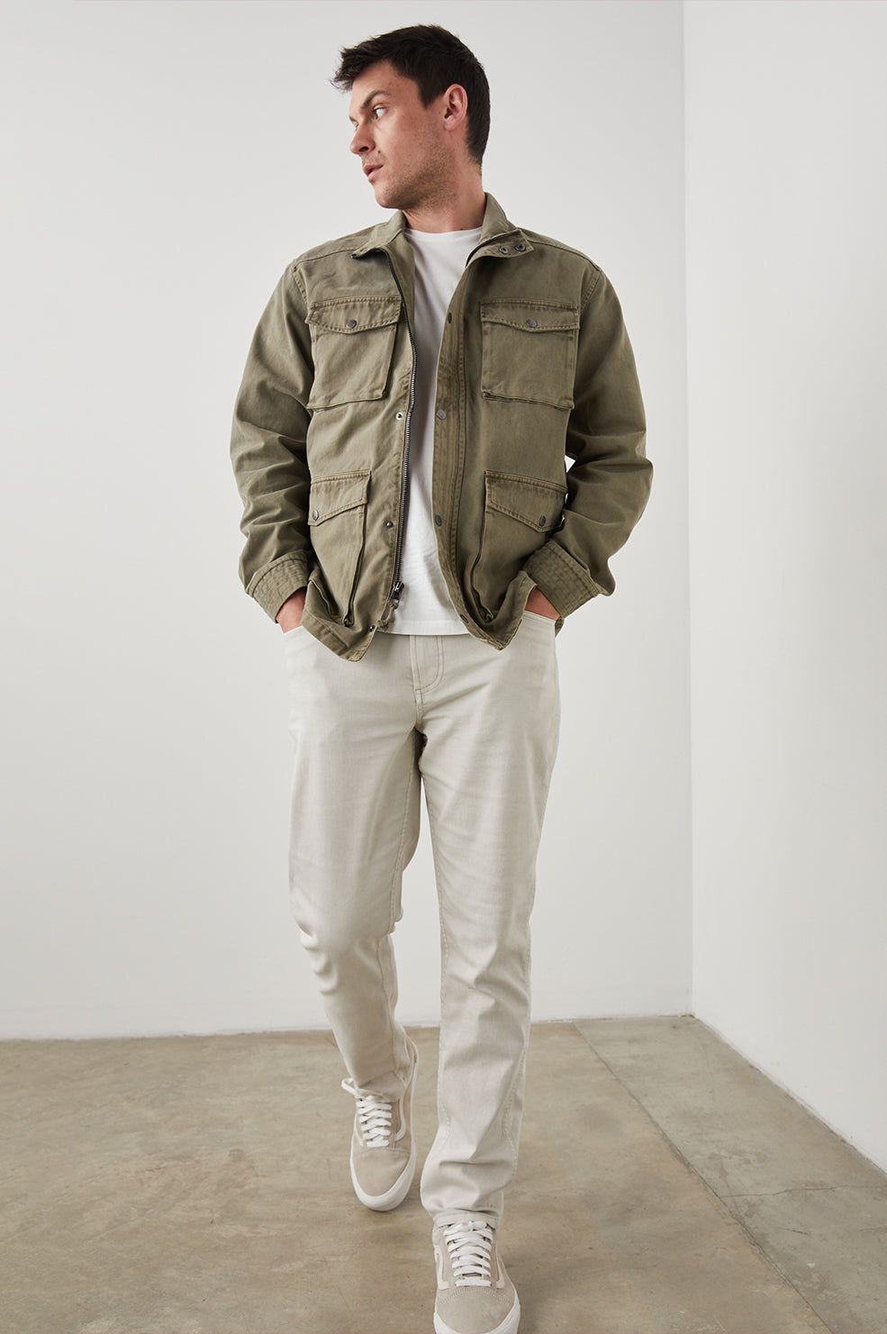 PORTER JACKET - SAGE sold by Rails product image thumbnail 4
