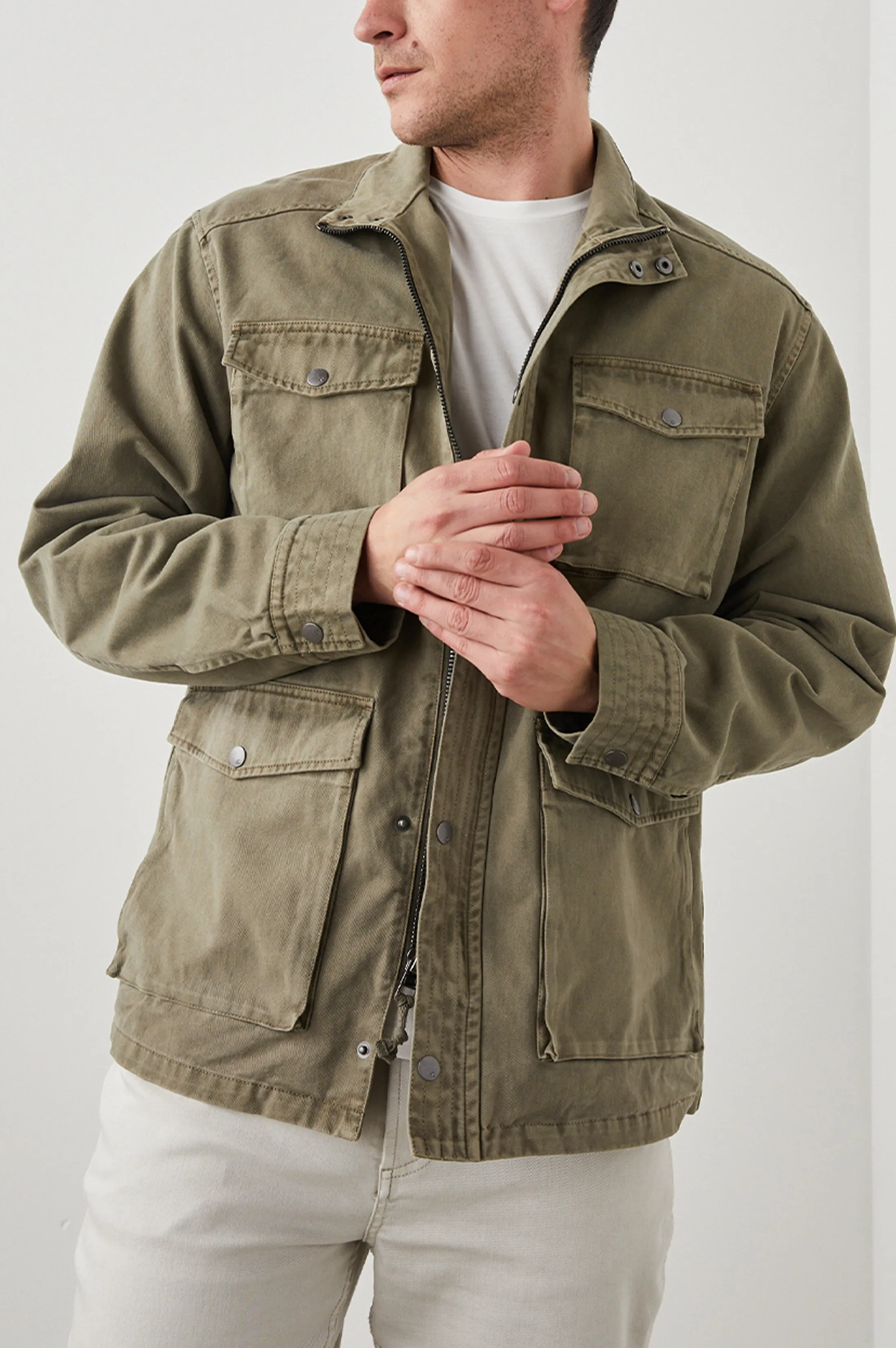 PORTER JACKET - SAGE sold by Rails