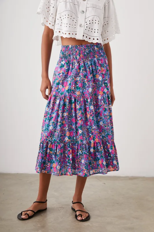 EDINA SKIRT - LEILANI FLORAL sold by Rails