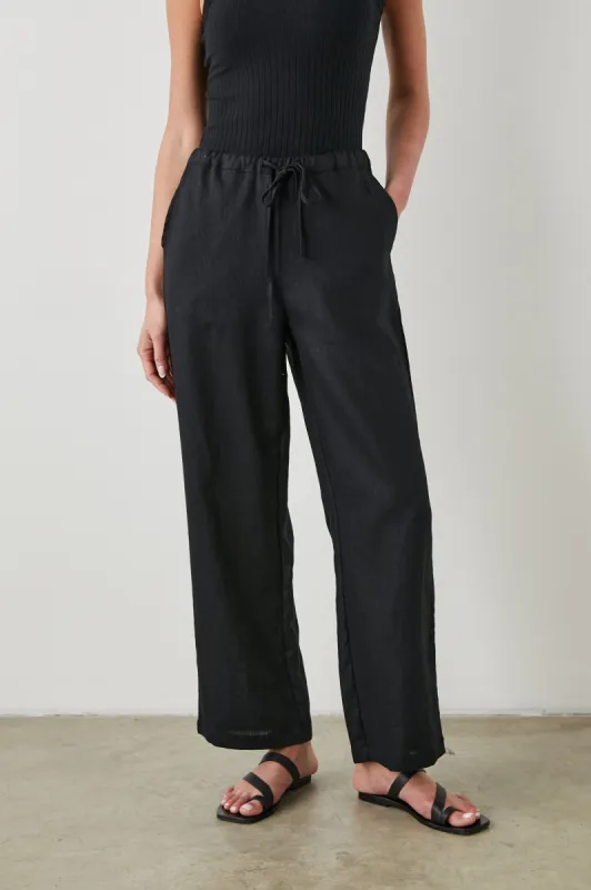 EMMIE PANT - BLACK sold by Rails
