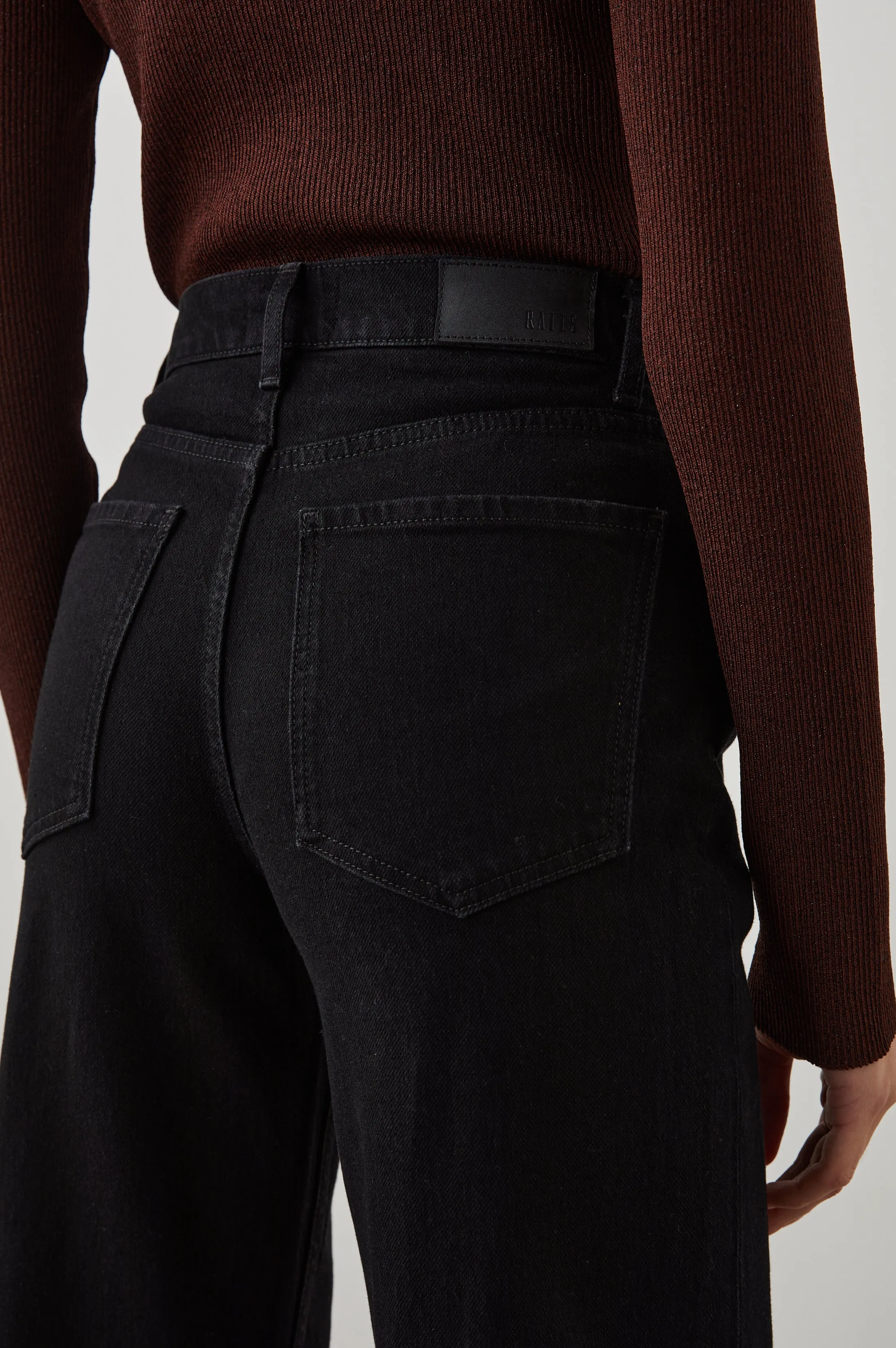 GETTY WIDE LEG - BLACKOUT sold by Rails product image thumbnail 2