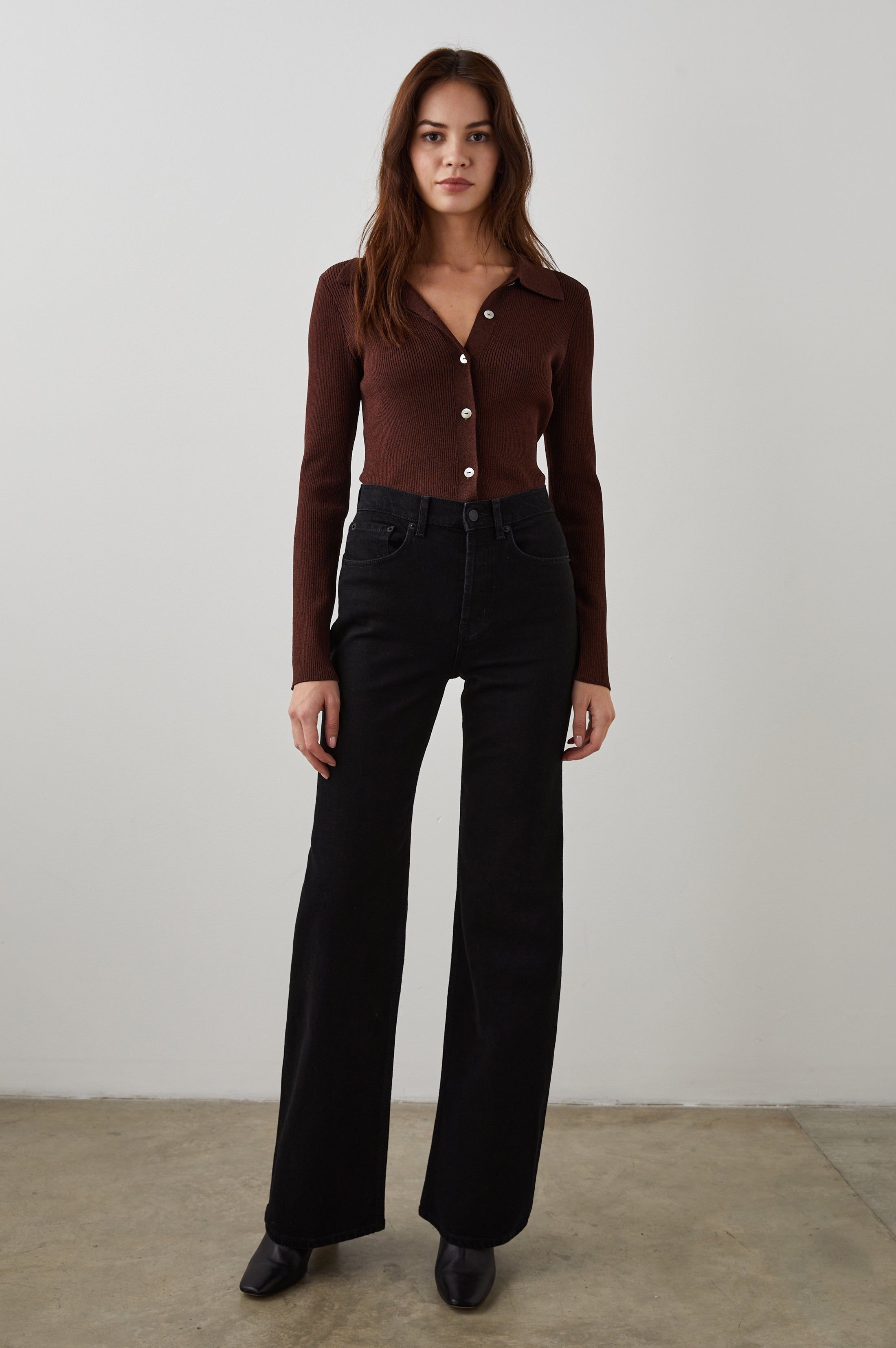 GETTY WIDE LEG - BLACKOUT sold by Rails product image thumbnail 3