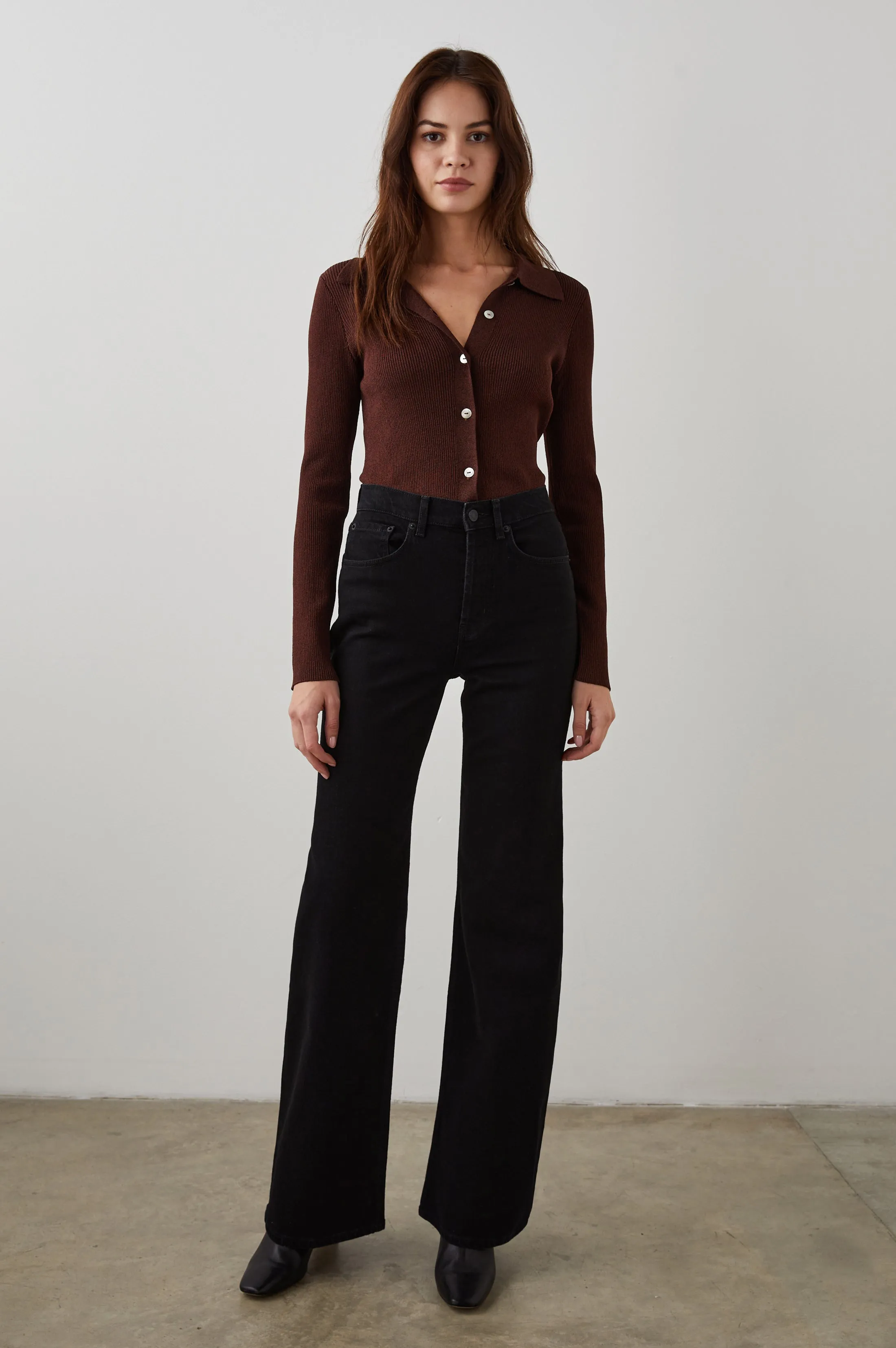 GETTY WIDE LEG - BLACKOUT sold by Rails product image thumbnail 3