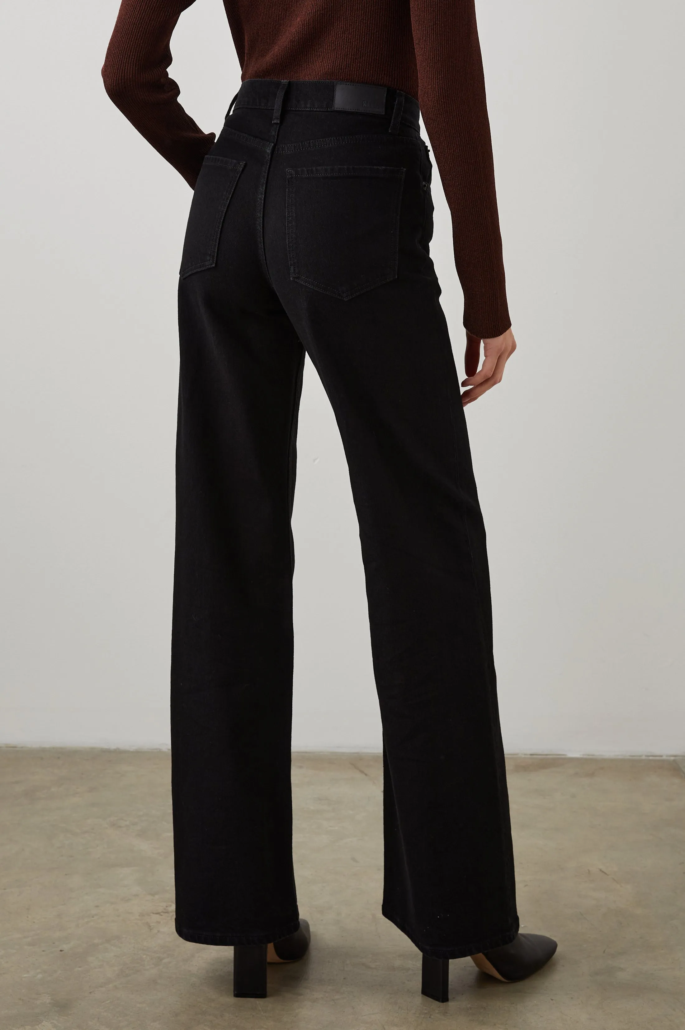 GETTY WIDE LEG - BLACKOUT sold by Rails product image thumbnail 4