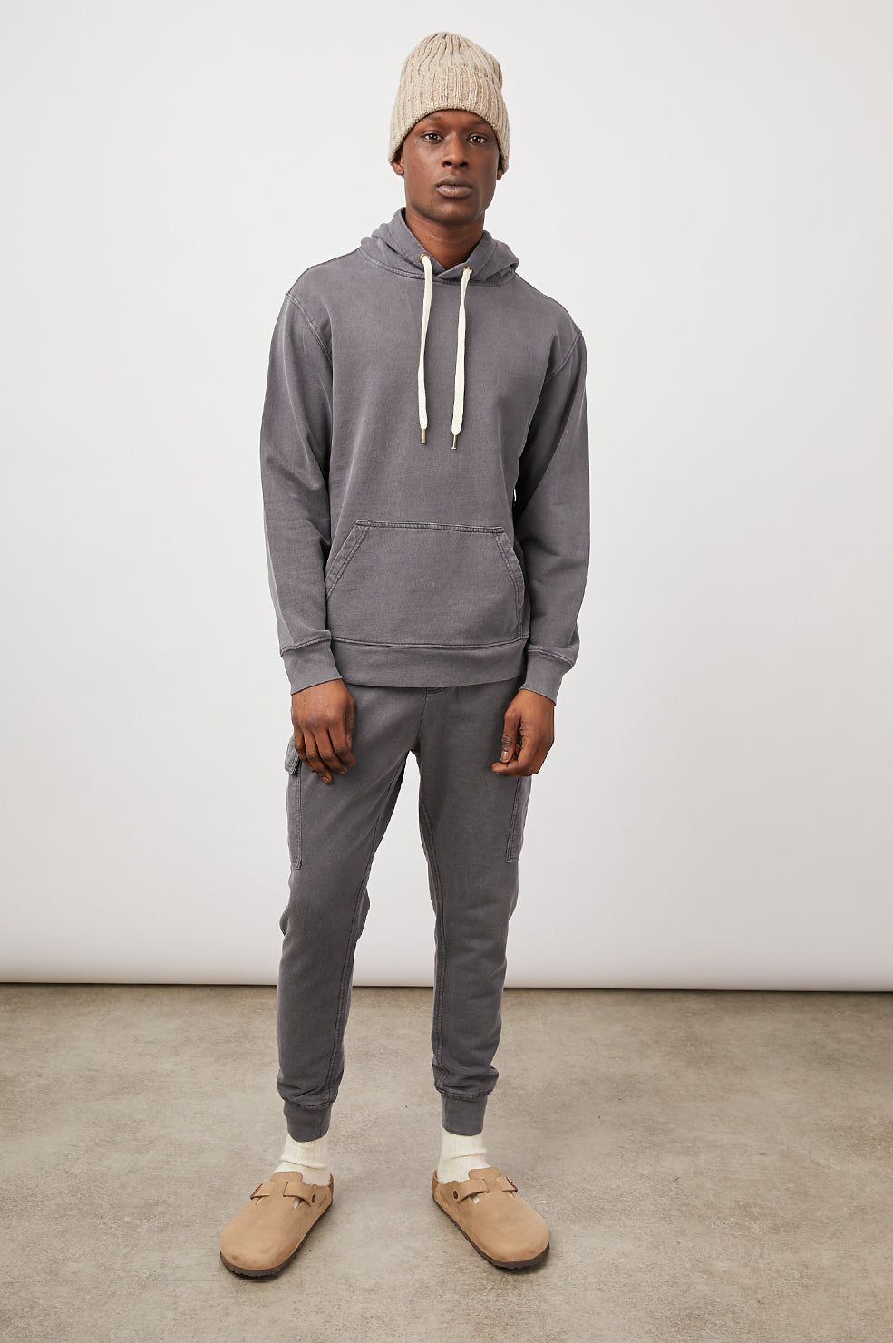 APOLLO HOODIE - CHARCOAL FROST sold by Rails product image thumbnail 3