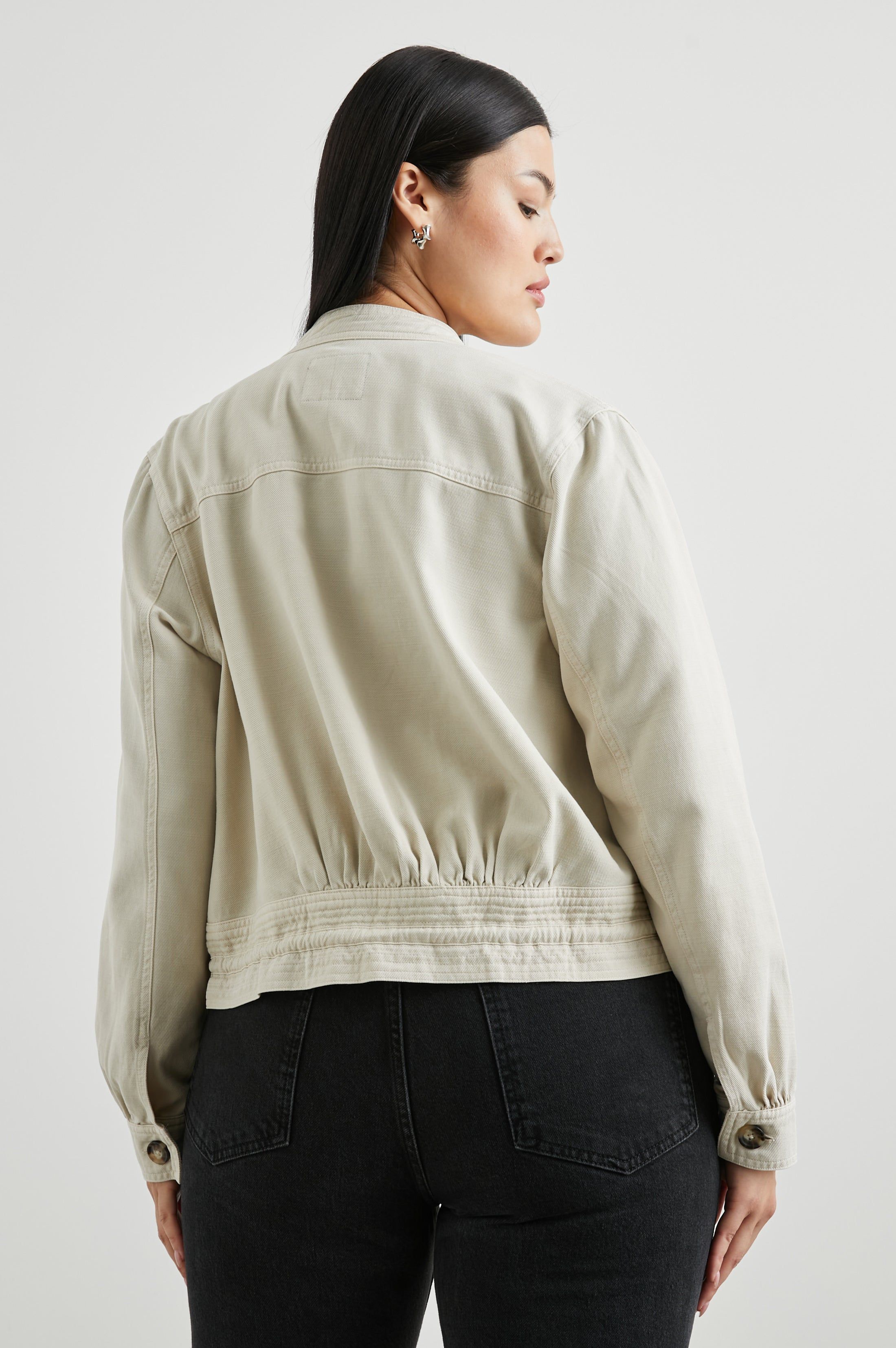 ALMA JACKET - STONE sold by Rails product image thumbnail 8