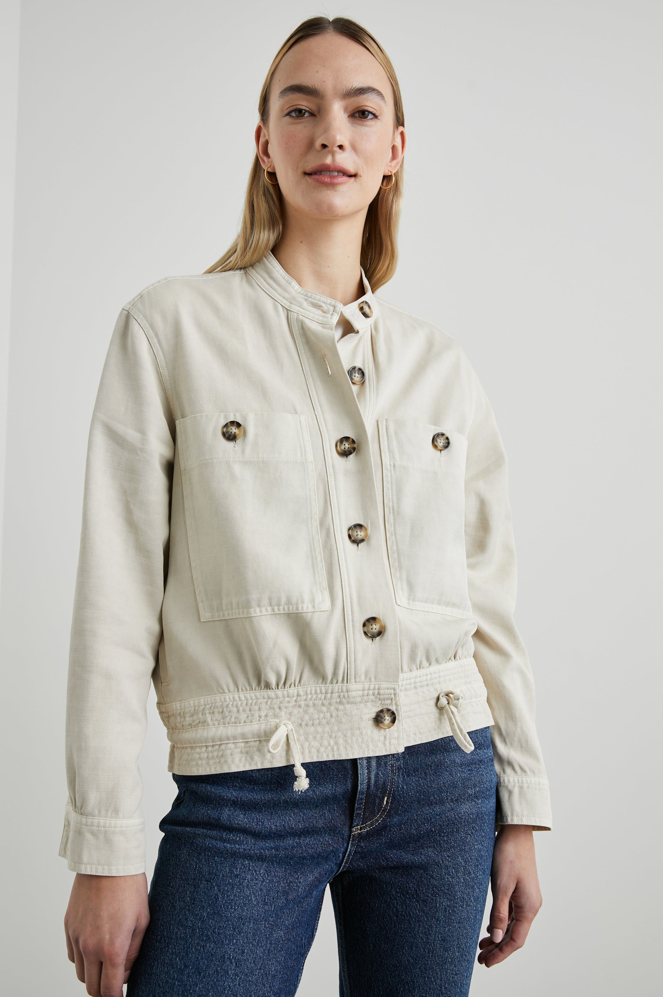 ALMA JACKET - STONE sold by Rails product image thumbnail 5