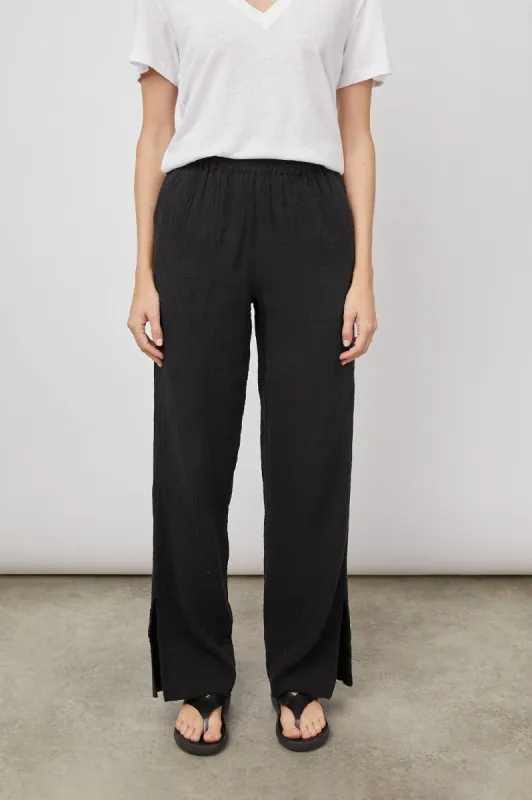 LEON PANT - BLACK sold by Rails