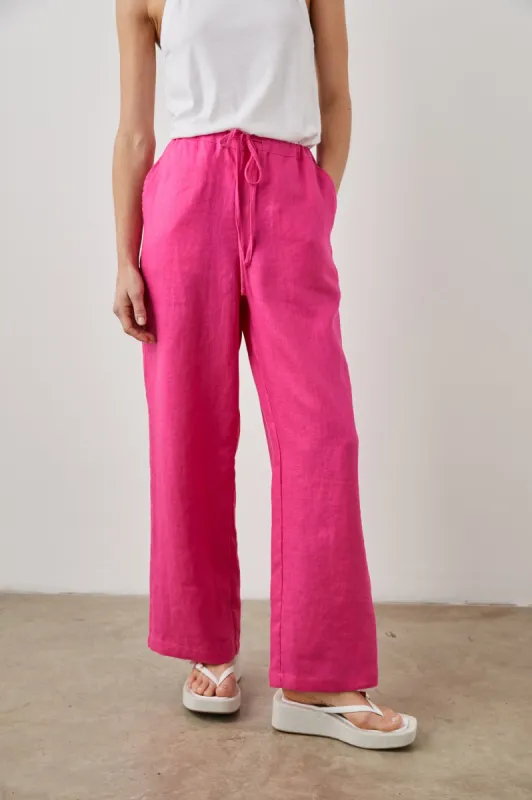 EMMIE PANT - RASPBERRY sold by Rails