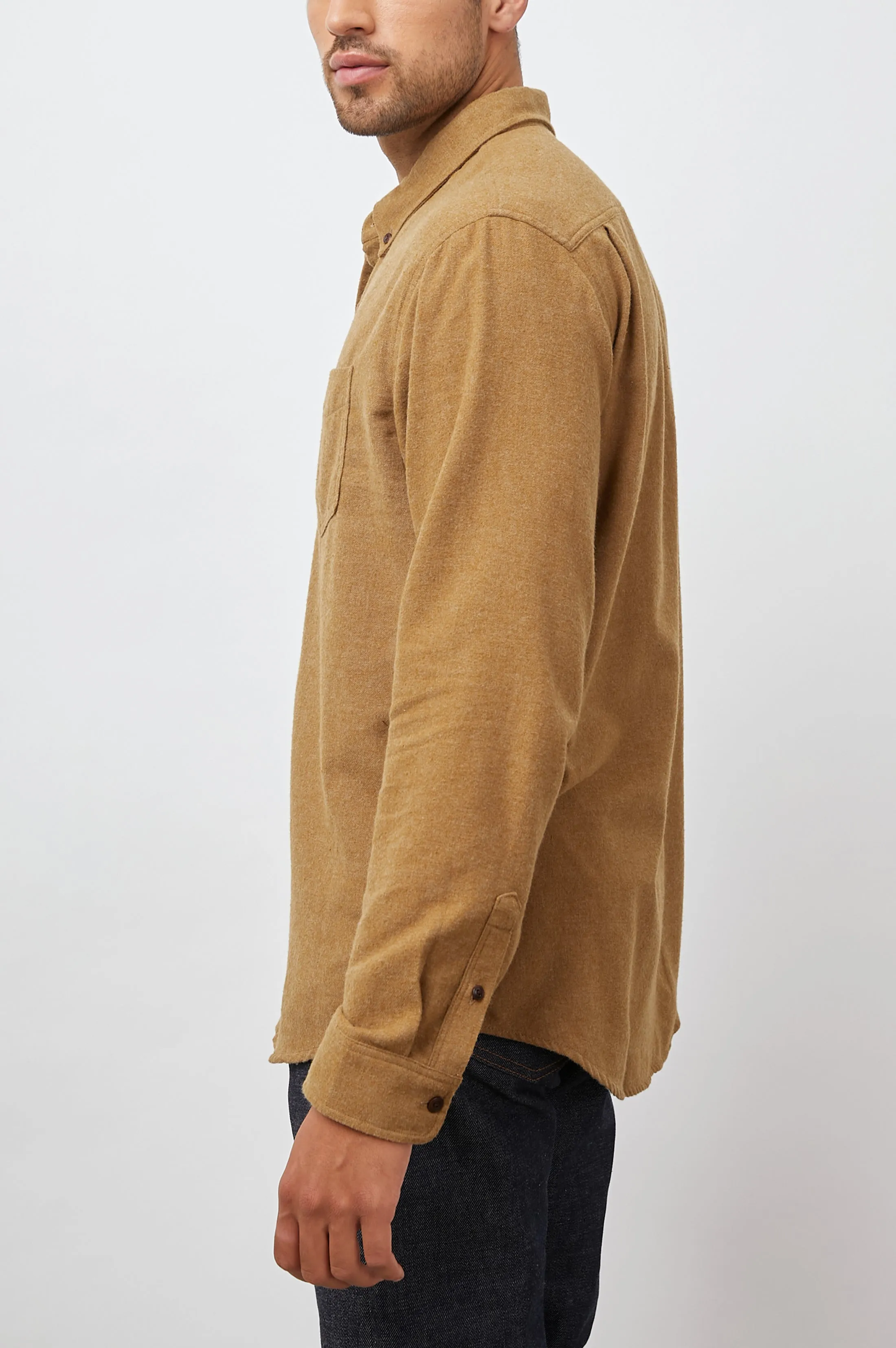 RUNSON SHIRT - GOLDEN ROD sold by Rails product image thumbnail 4