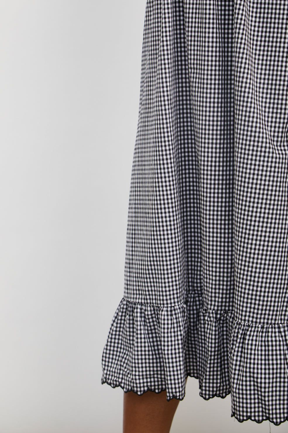 RUMI DRESS - BLACK MINI GINGHAM sold by Rails product image thumbnail 2