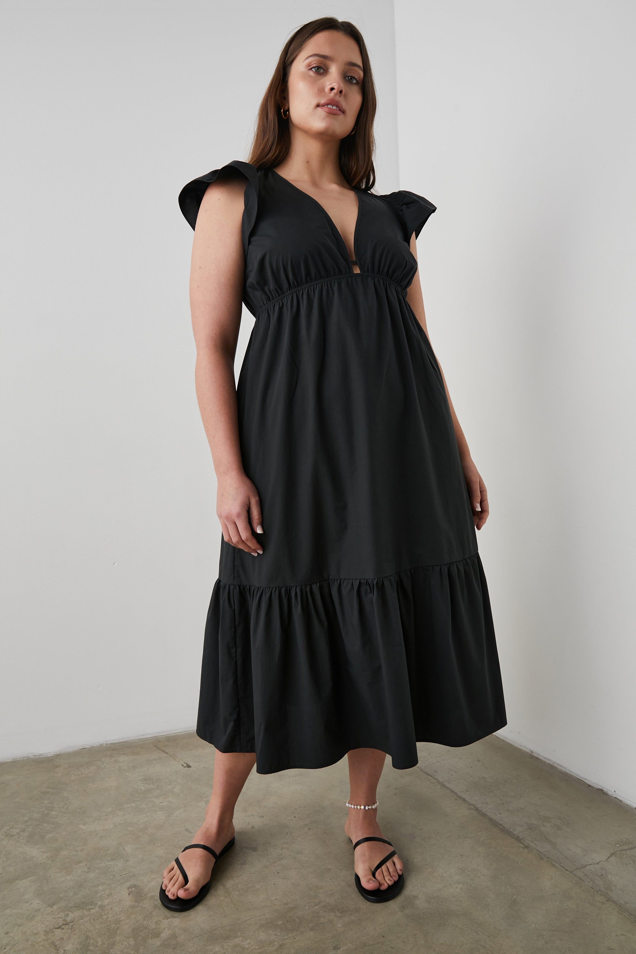 TINA DRESS - BLACK sold by Rails product image thumbnail 7