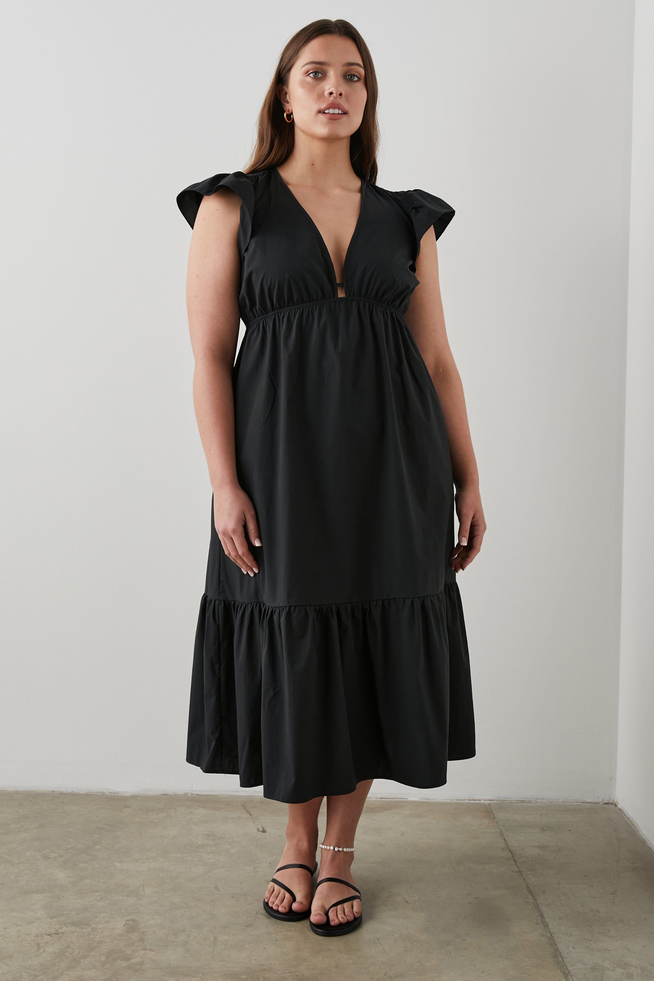 TINA DRESS - BLACK sold by Rails product image thumbnail 5