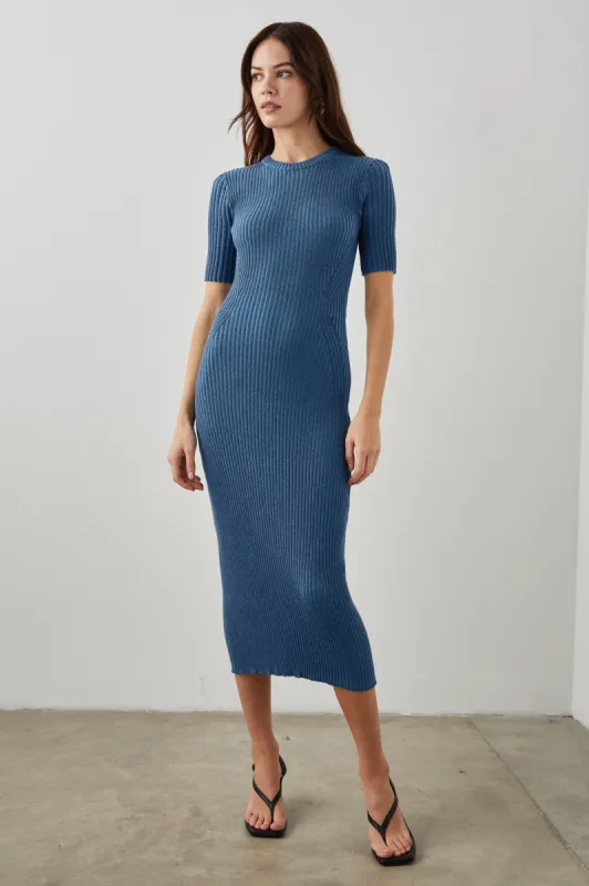 GENESIS DRESS - LAKE MELANGE sold by Rails