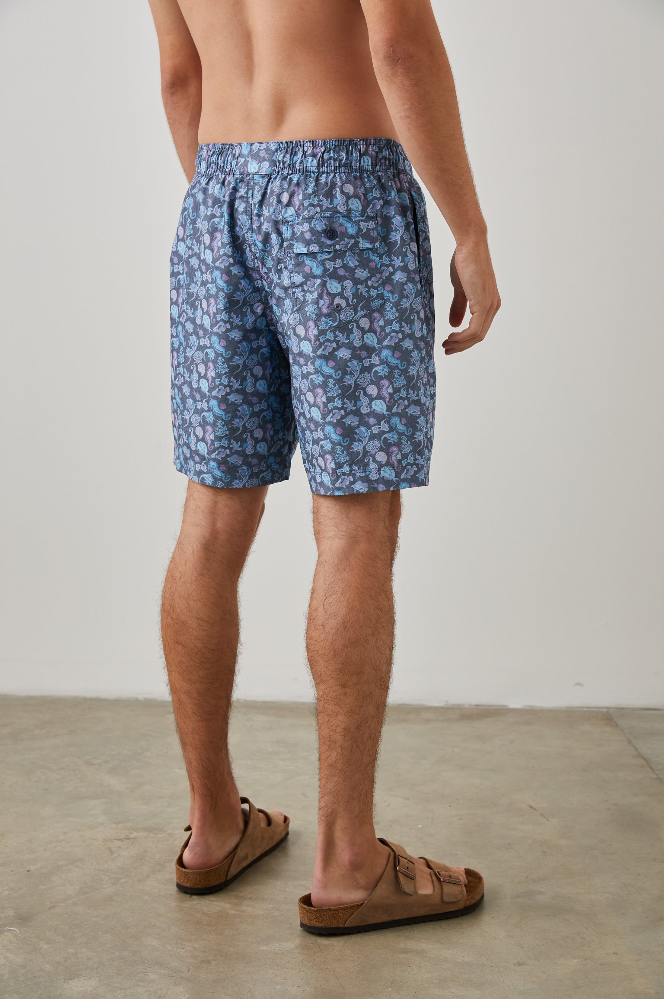 KIAN SWIM SHORT - BLUE MIAMI COVE sold by Rails product image thumbnail 5