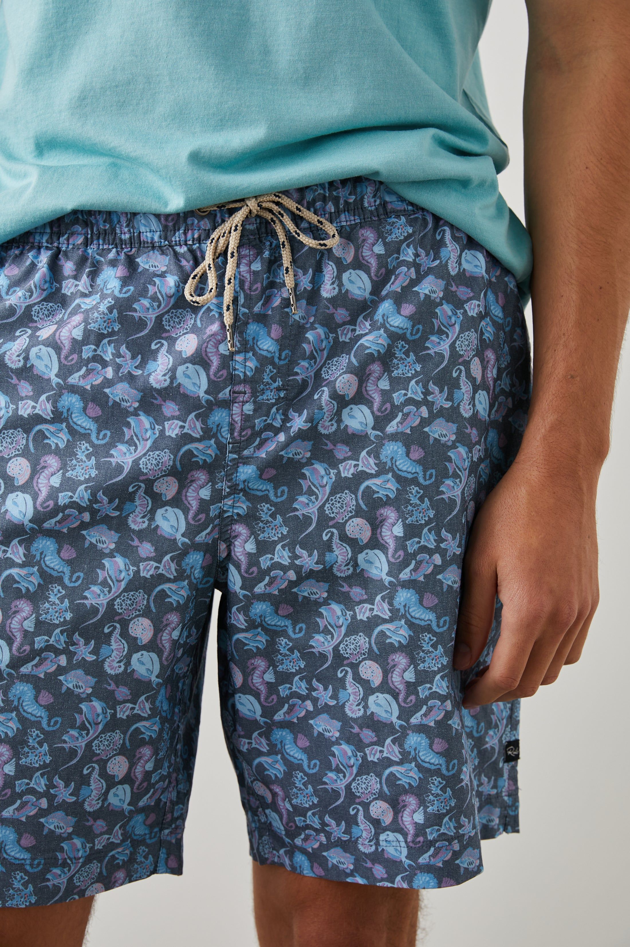 KIAN SWIM SHORT - BLUE MIAMI COVE sold by Rails product image thumbnail 2