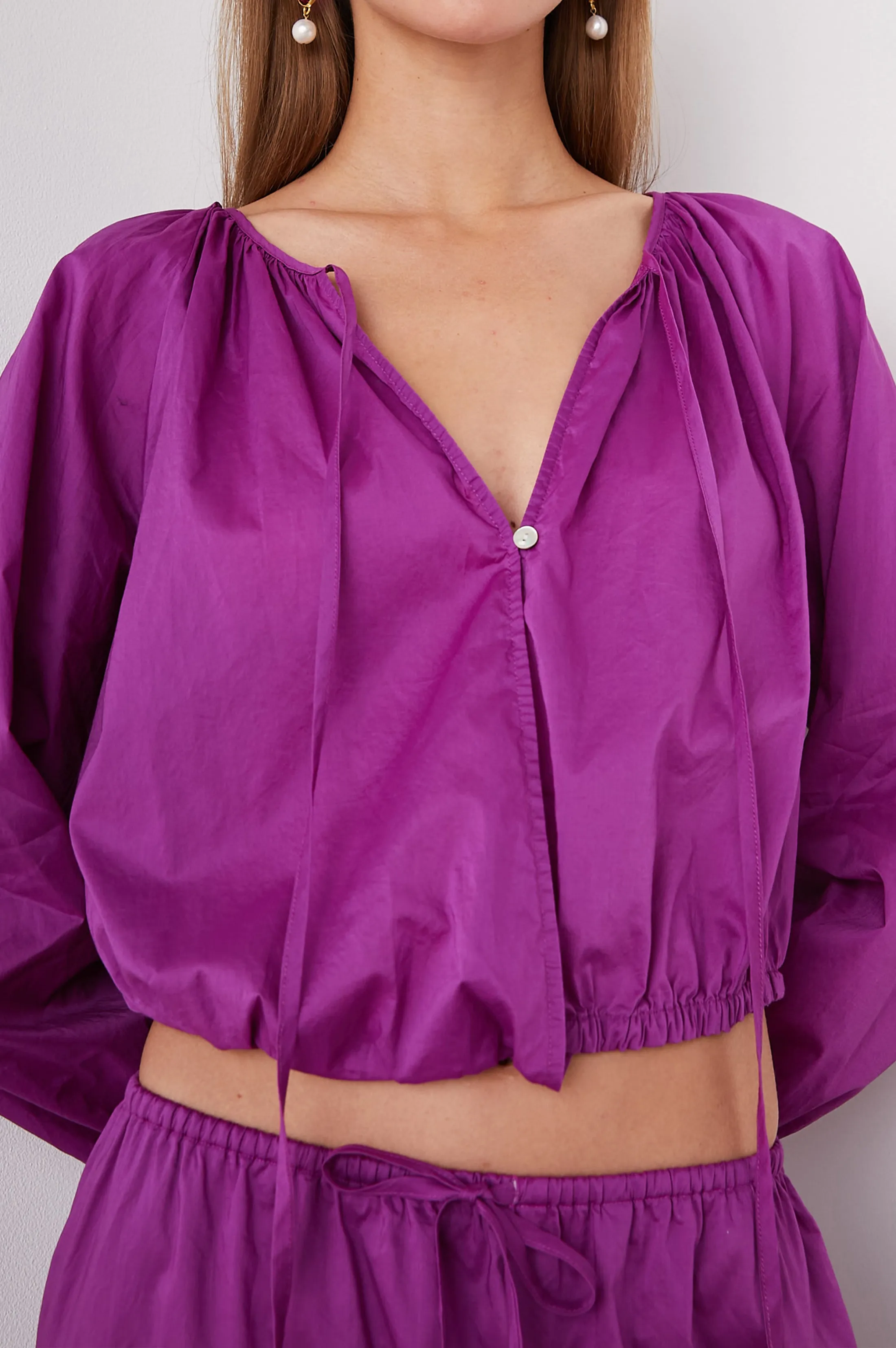 KATIA TOP - BERRY sold by Rails product image thumbnail 2