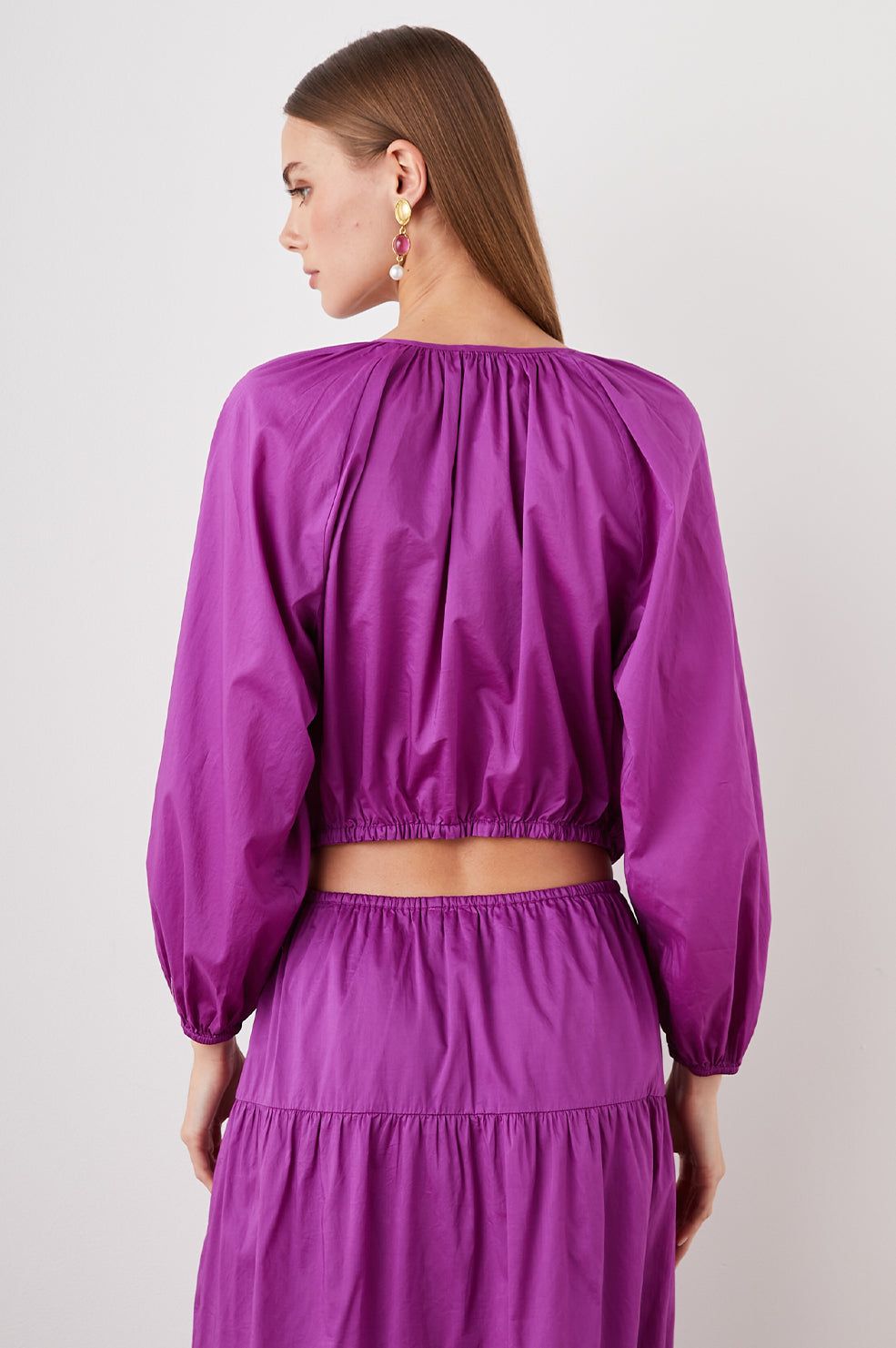 KATIA TOP - BERRY sold by Rails product image thumbnail 6