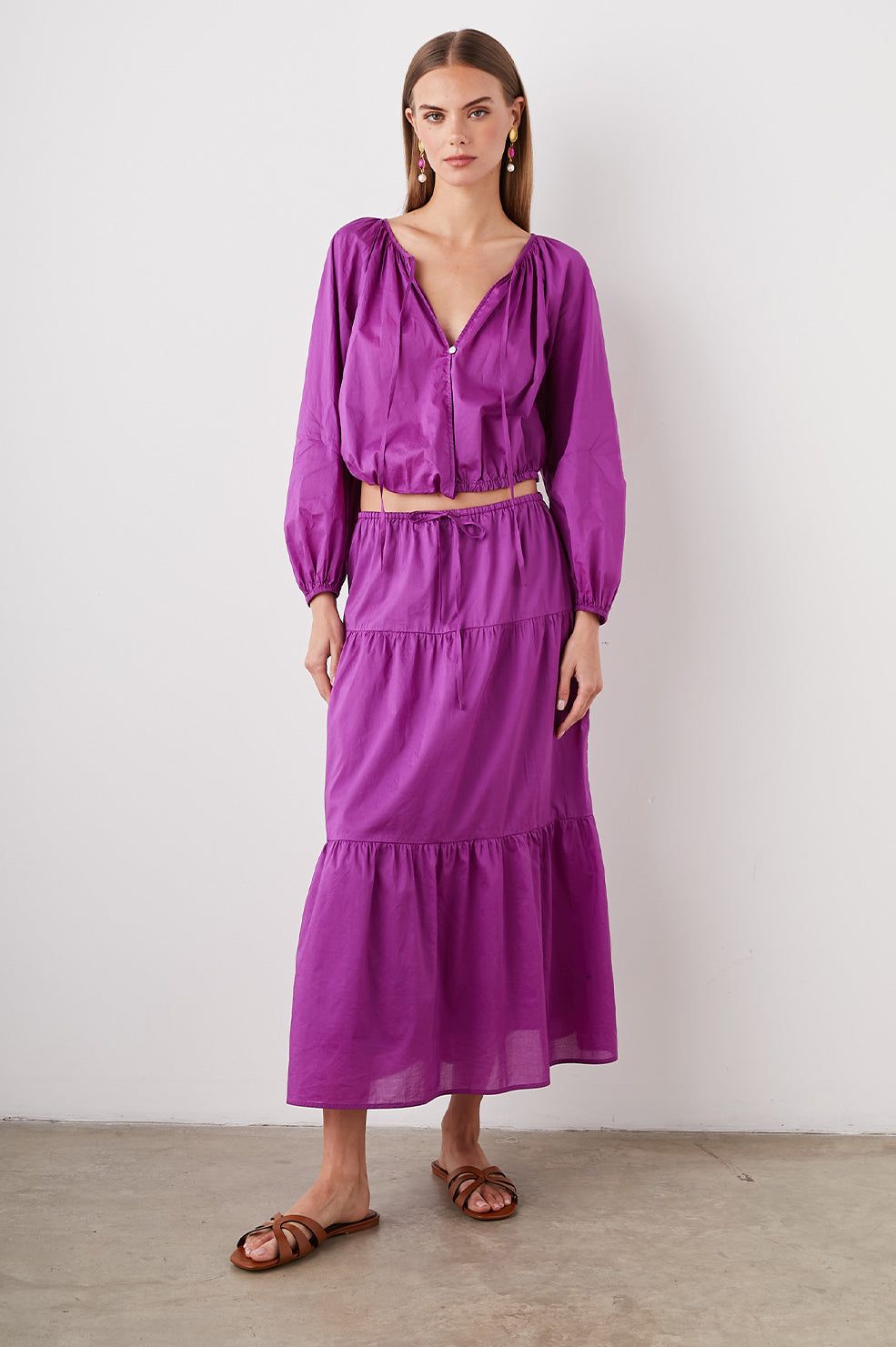 KATIA TOP - BERRY sold by Rails product image thumbnail 2