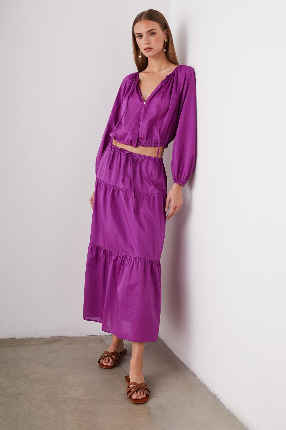 KATIA TOP - BERRY sold by Rails product image thumbnail 5