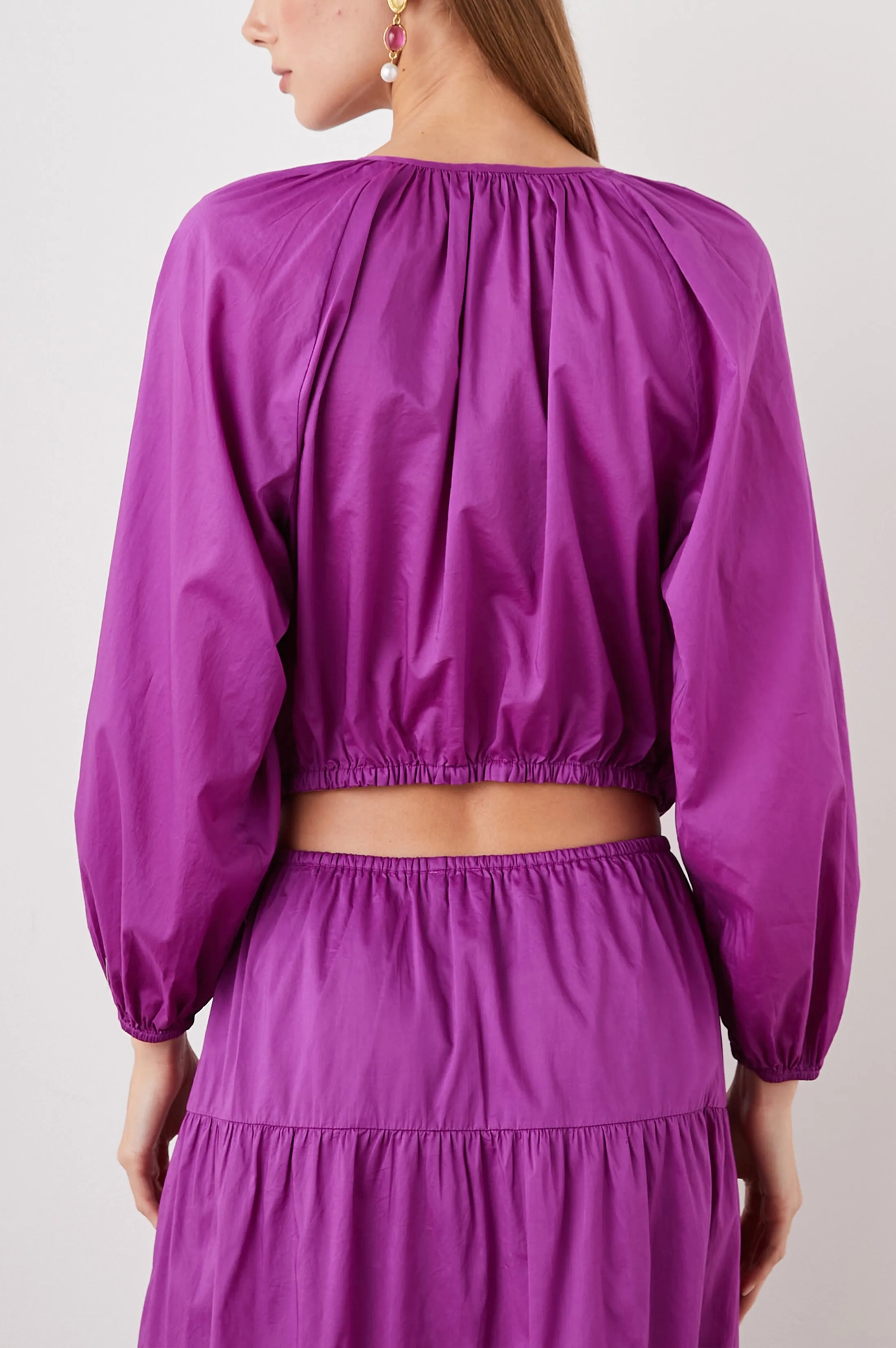 KATIA TOP - BERRY sold by Rails product image thumbnail 4
