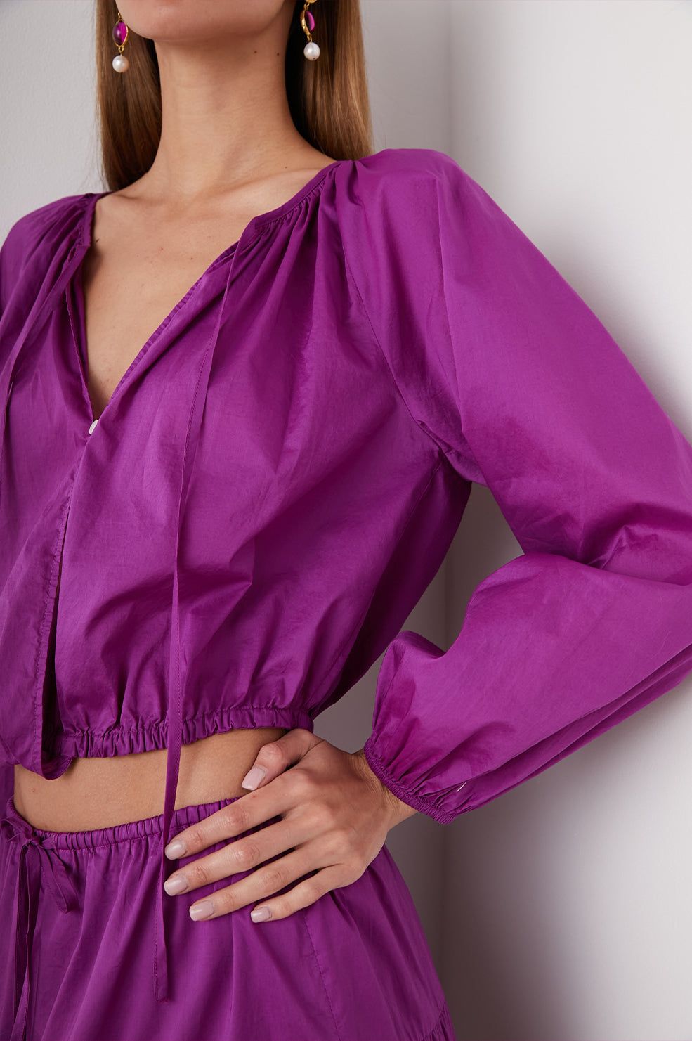 KATIA TOP - BERRY sold by Rails product image thumbnail 3