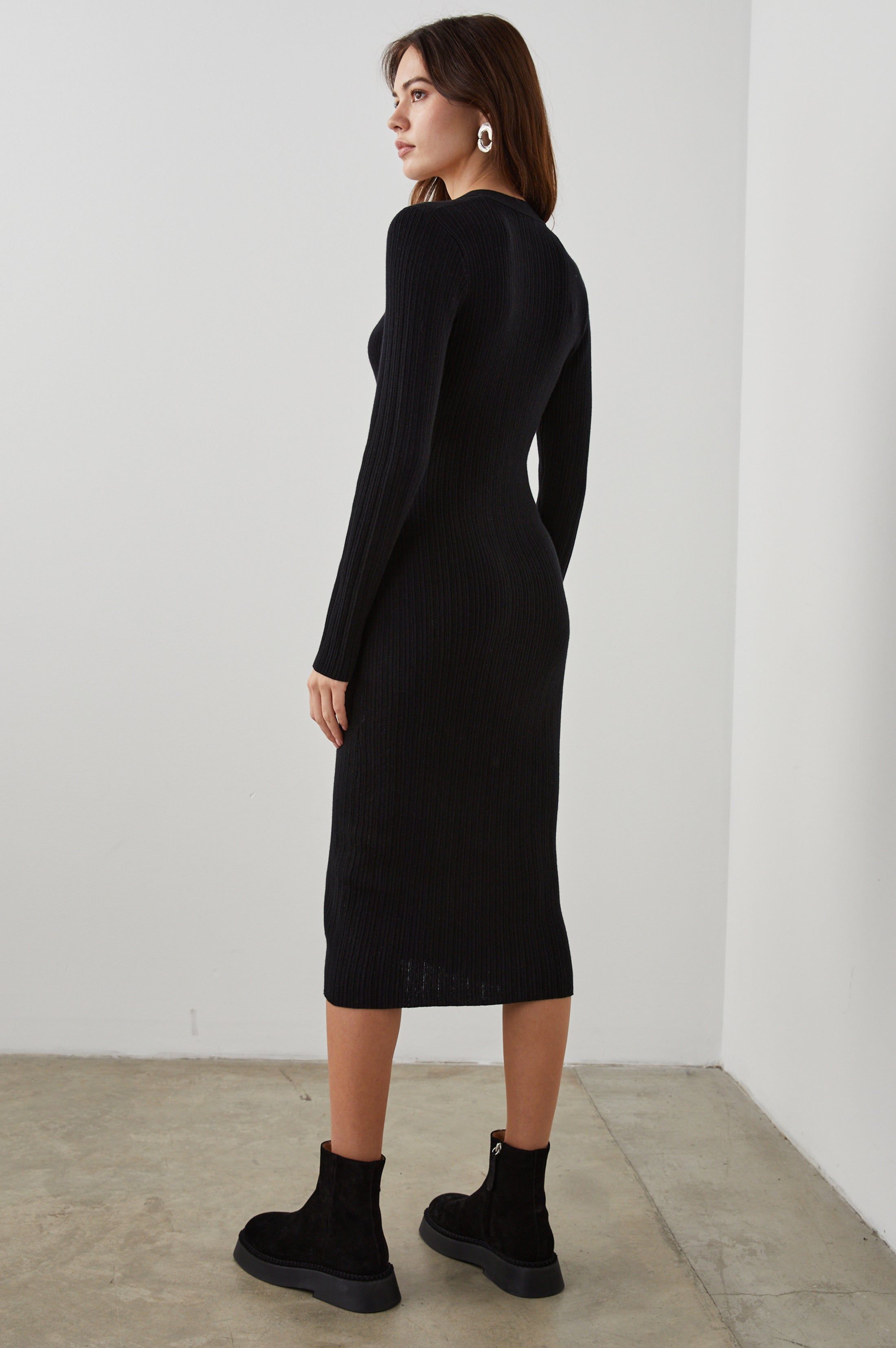 LORRAINE DRESS - BLACK sold by Rails product image thumbnail 5