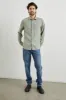 WYATT SHIRT - JADE ETCH sold by Rails
