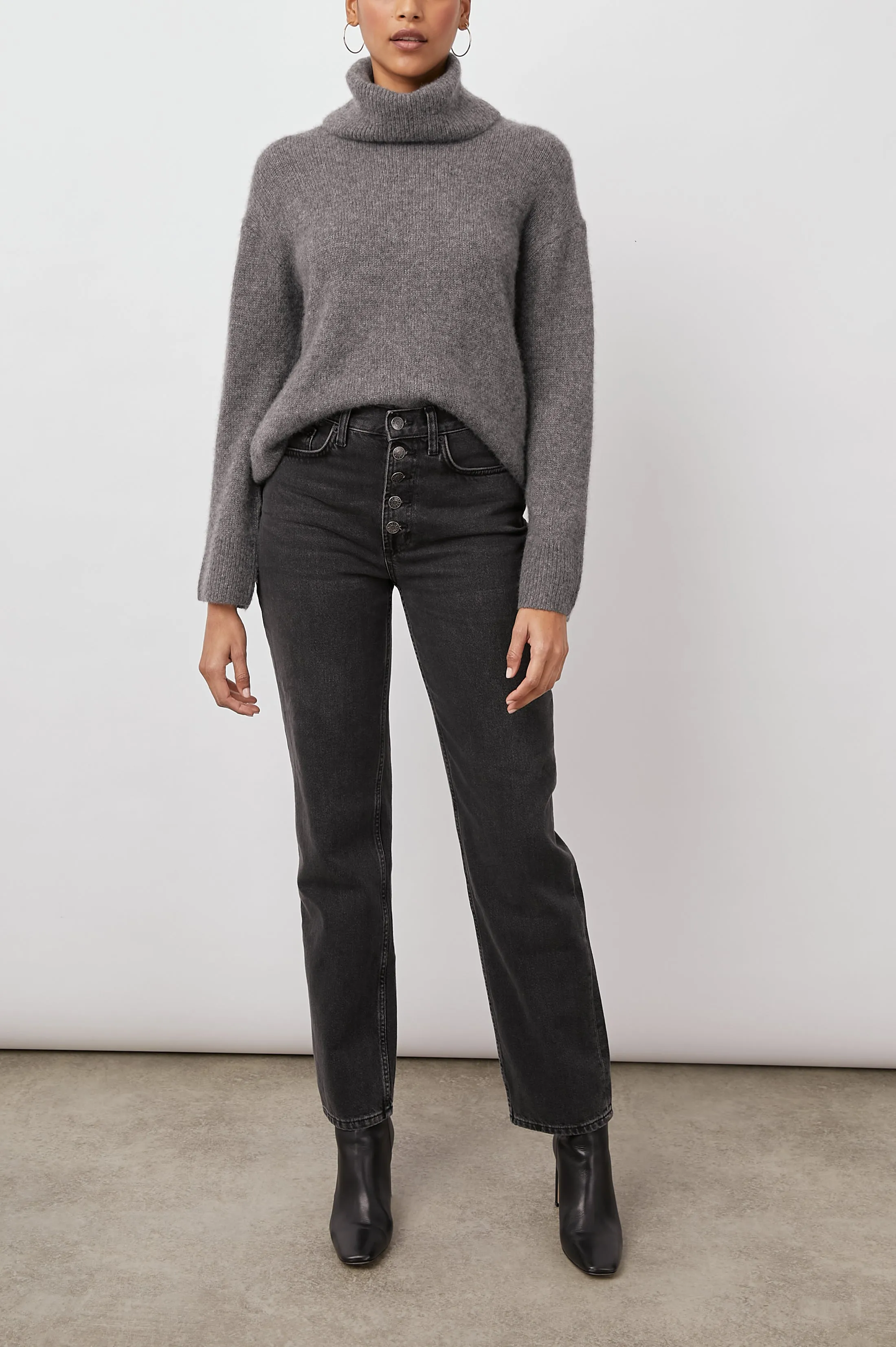 IMOGEN SWEATER - THUNDER sold by Rails product image thumbnail 3