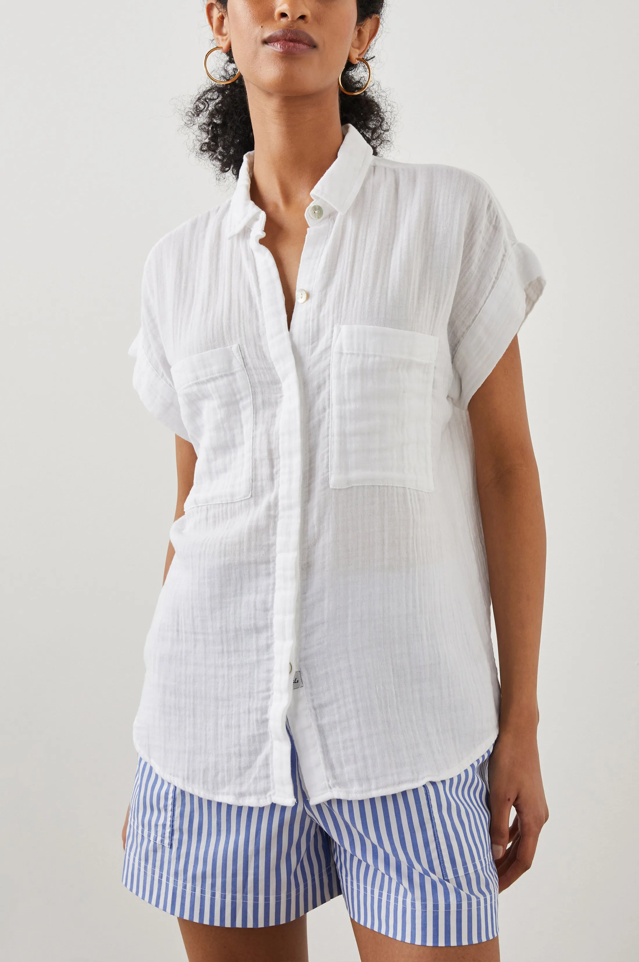 CITO SHIRT - TRUE WHITE sold by Rails