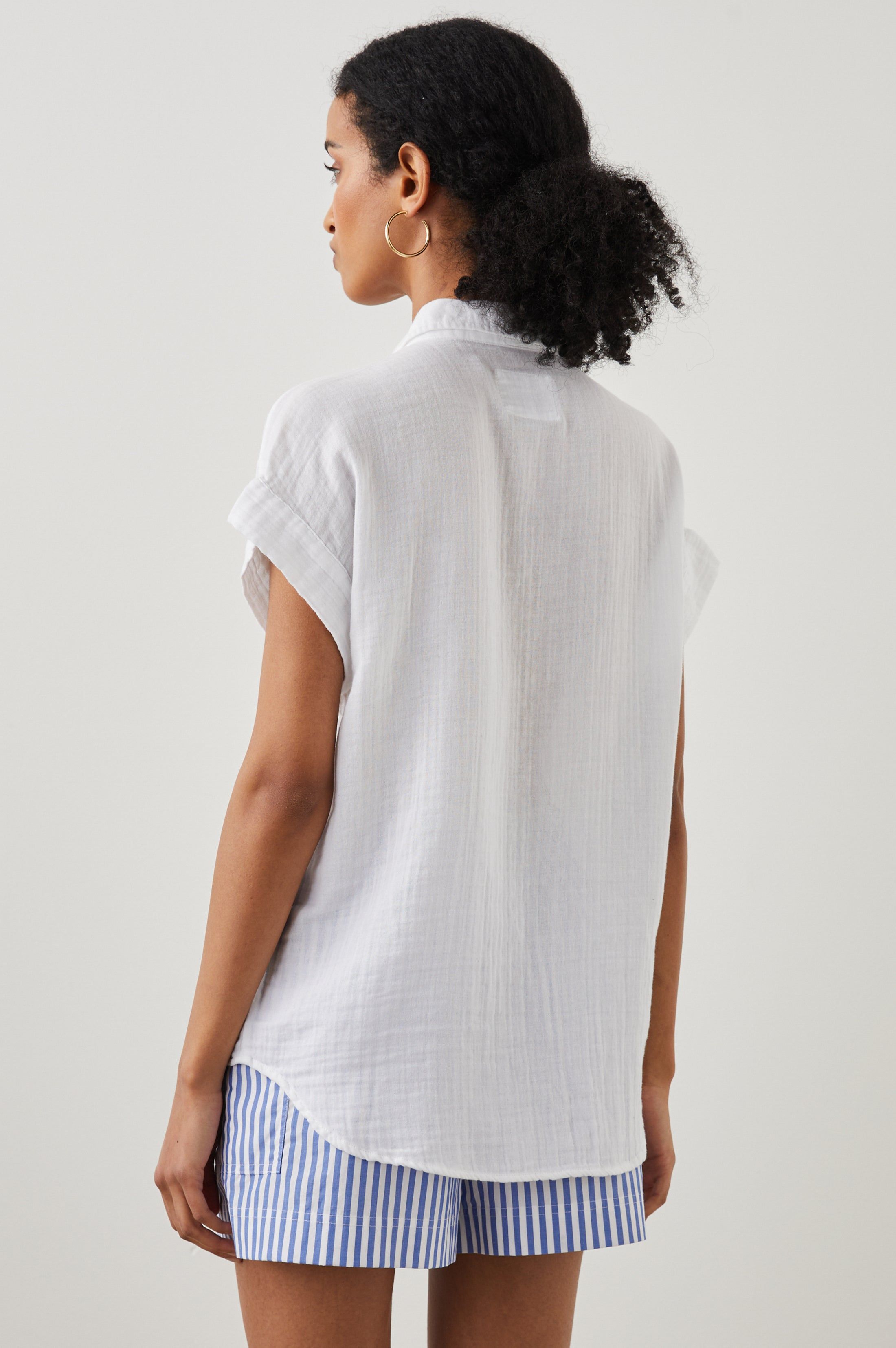 CITO SHIRT - TRUE WHITE sold by Rails product image thumbnail 5