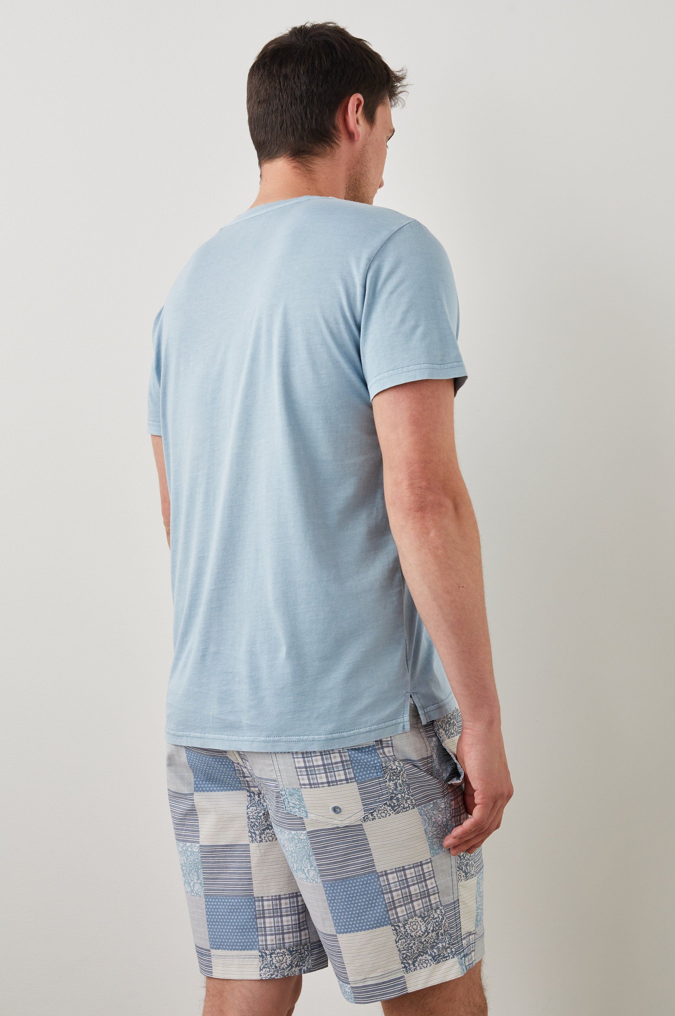 JOHNNY T-SHIRT - CAROLINA BLUE sold by Rails product image thumbnail 4