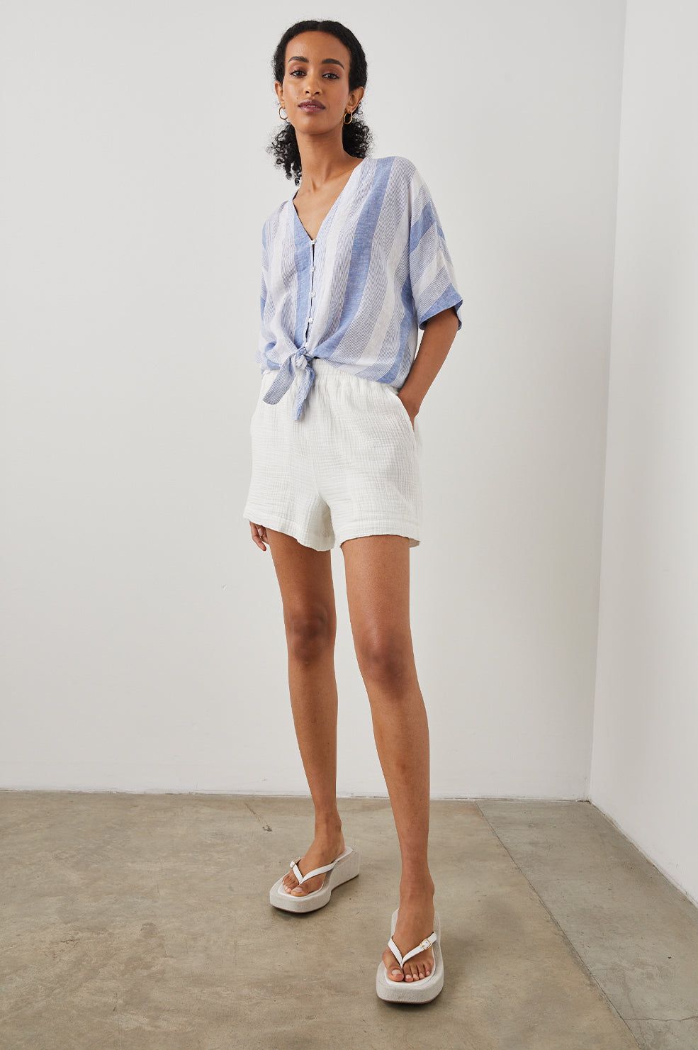 THEA TOP - NEVIS STRIPE sold by Rails product image thumbnail 4