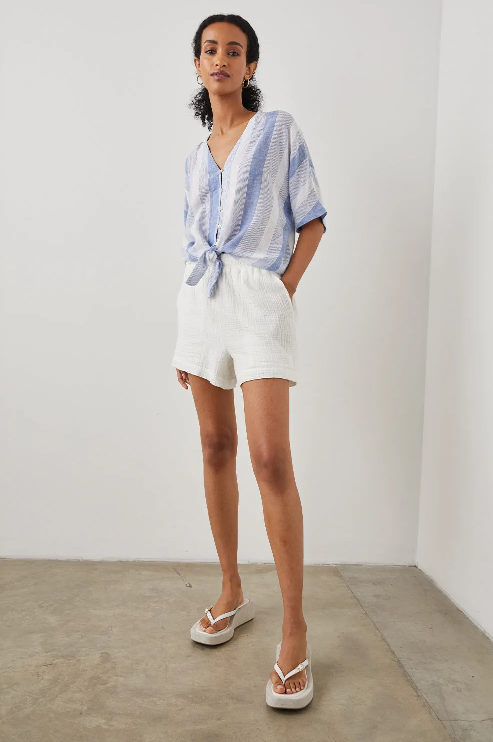 THEA TOP - NEVIS STRIPE sold by Rails product image thumbnail 4